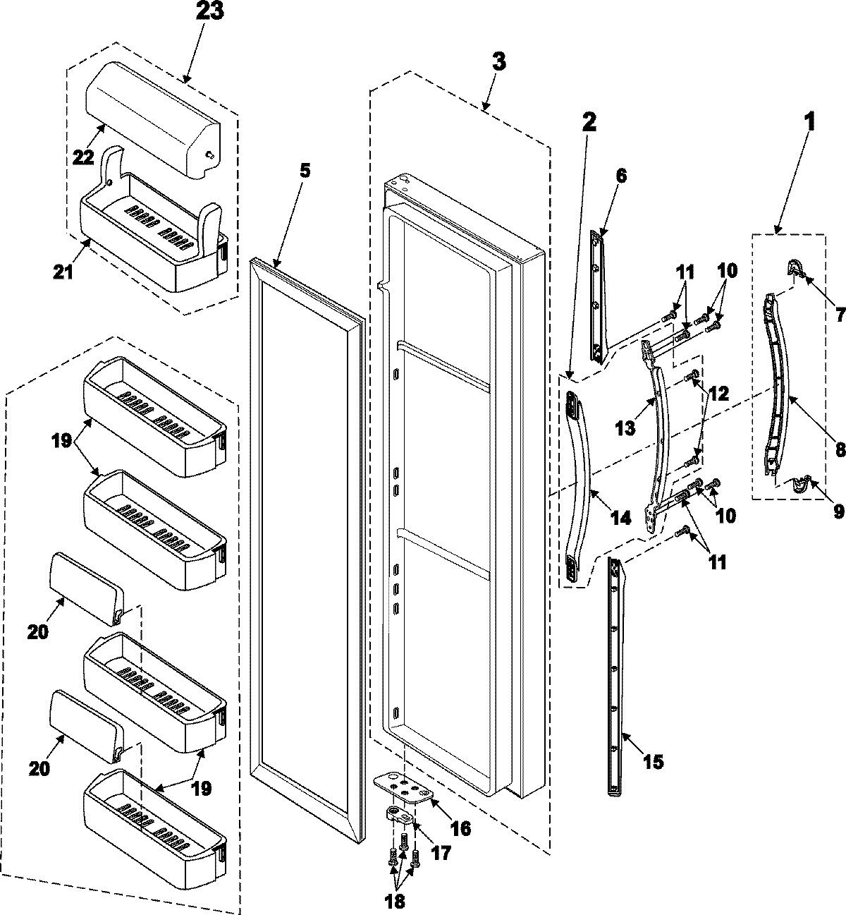 11 - REFRIGERATOR DOOR