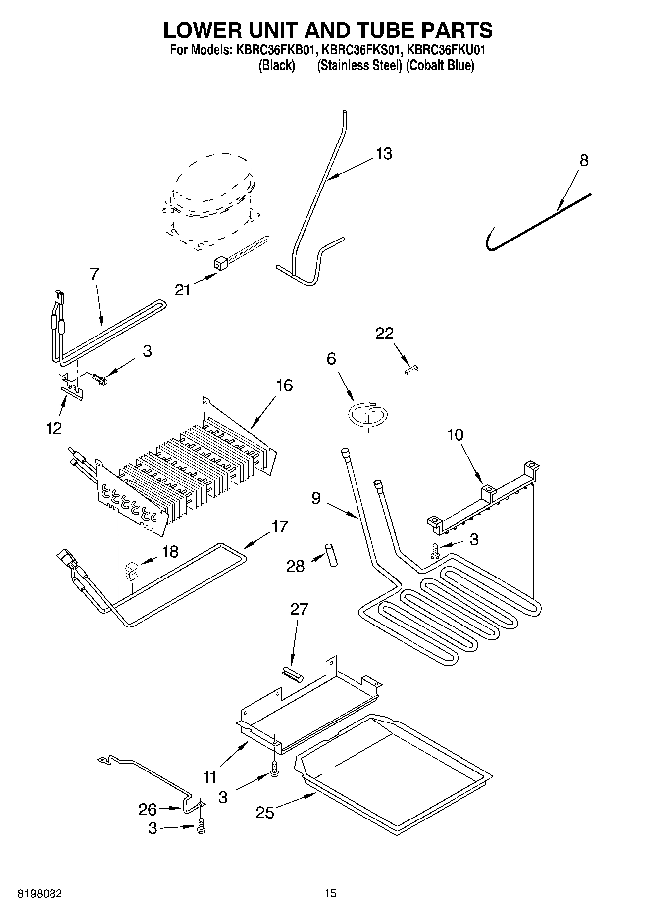 09 - LOWER UNIT AND TUBE