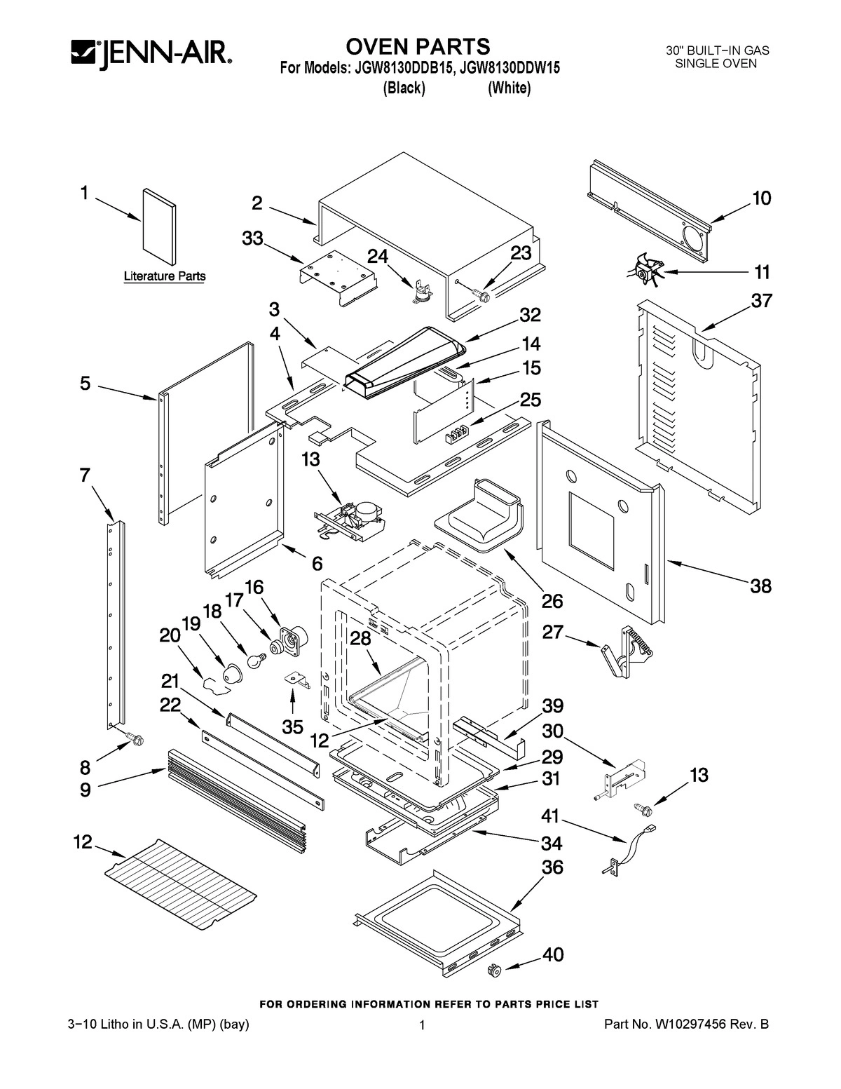 01 - OVEN PARTS