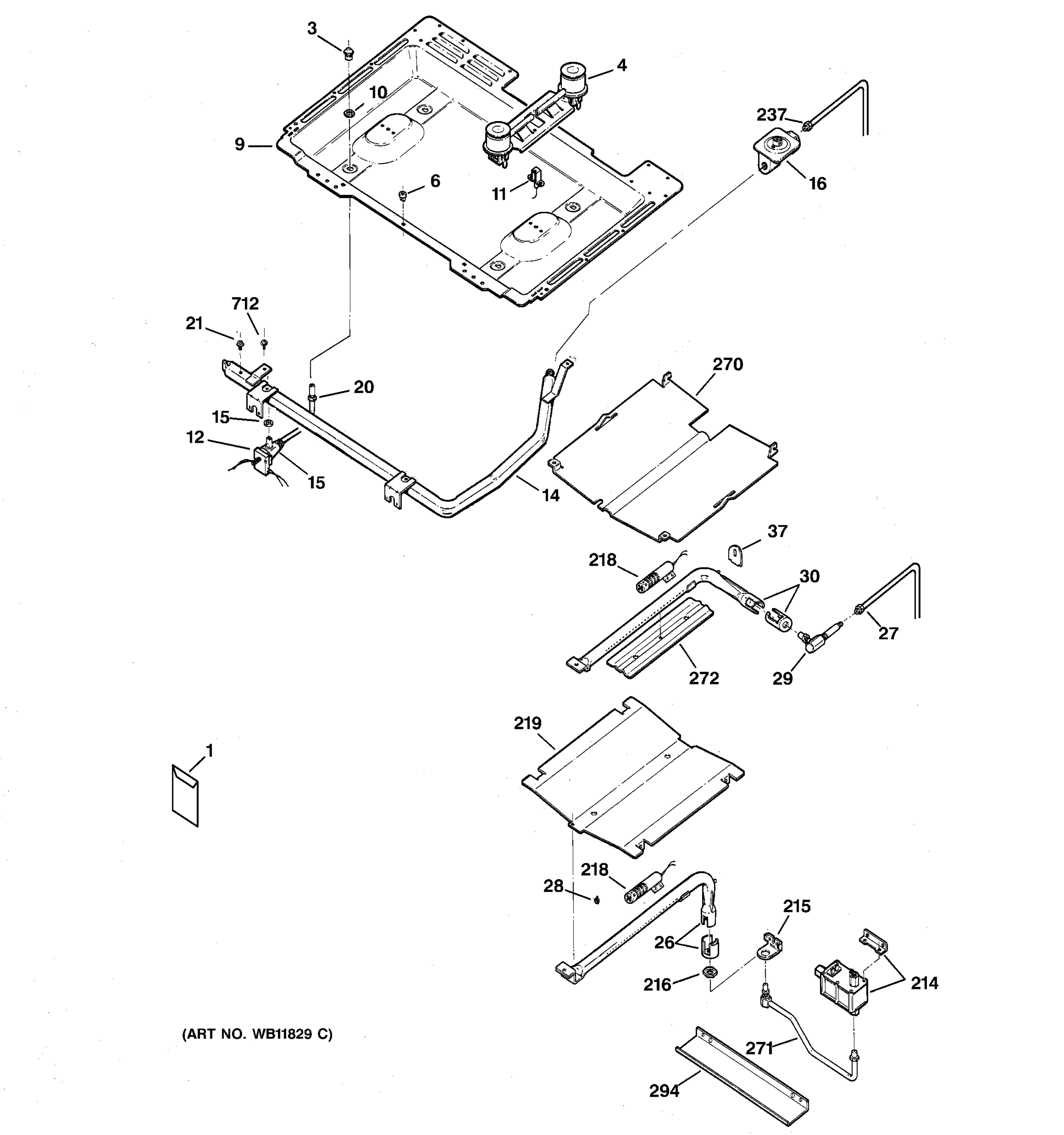 GAS & BURNER PARTS