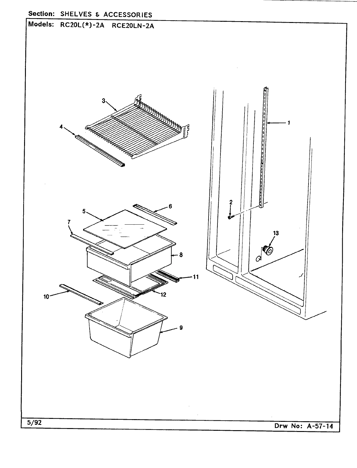 04 - SHELVES & ACCESSORIES