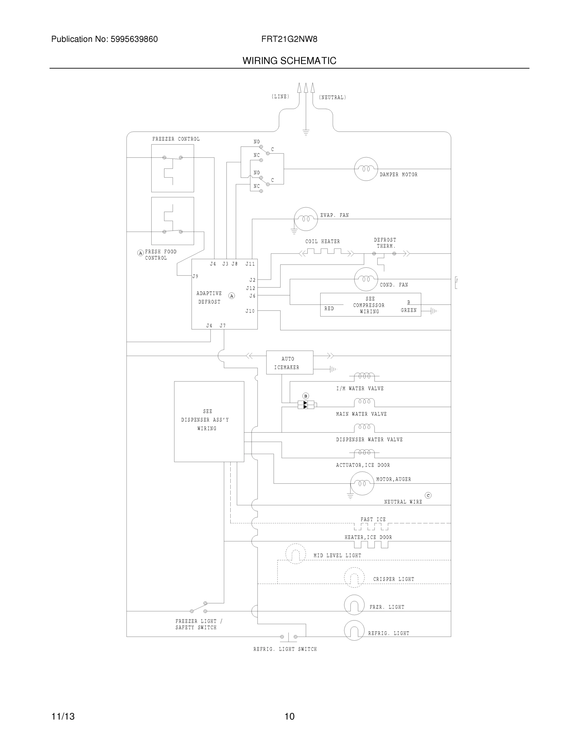 10 - WIRING SCHEMATIC