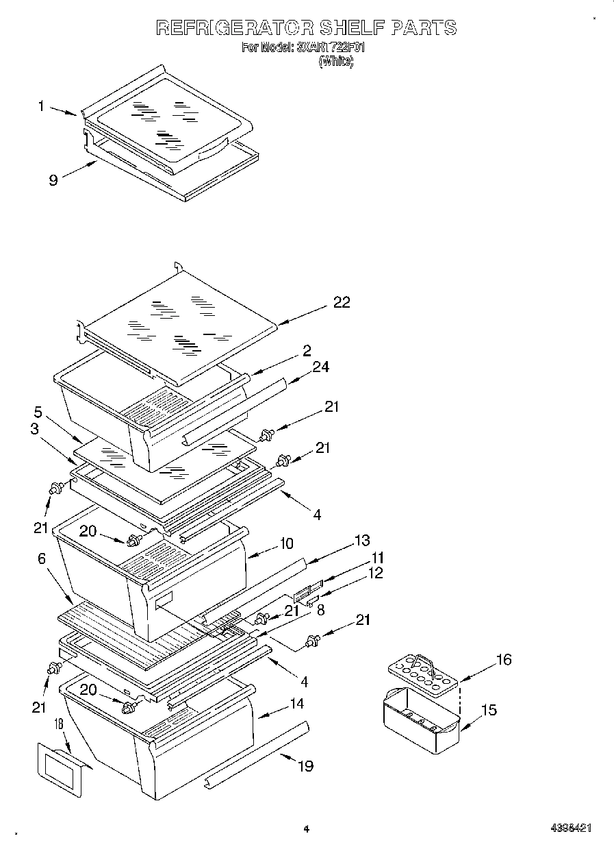 03 - REFRIGERATOR SHELF