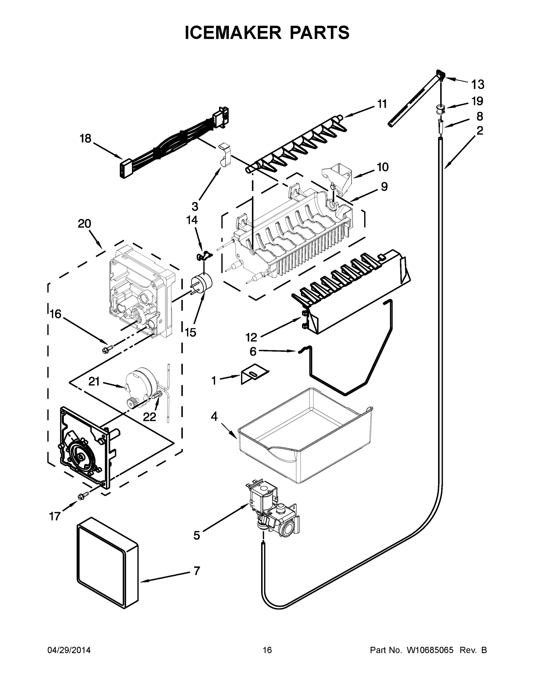 09 - ICEMAKER PARTS