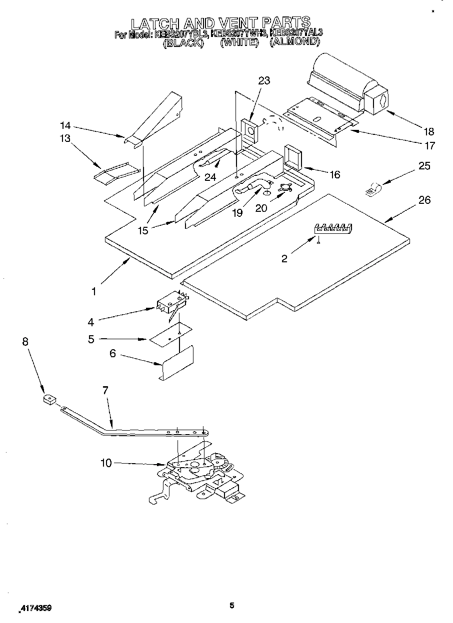 03 - LATCH AND VENT