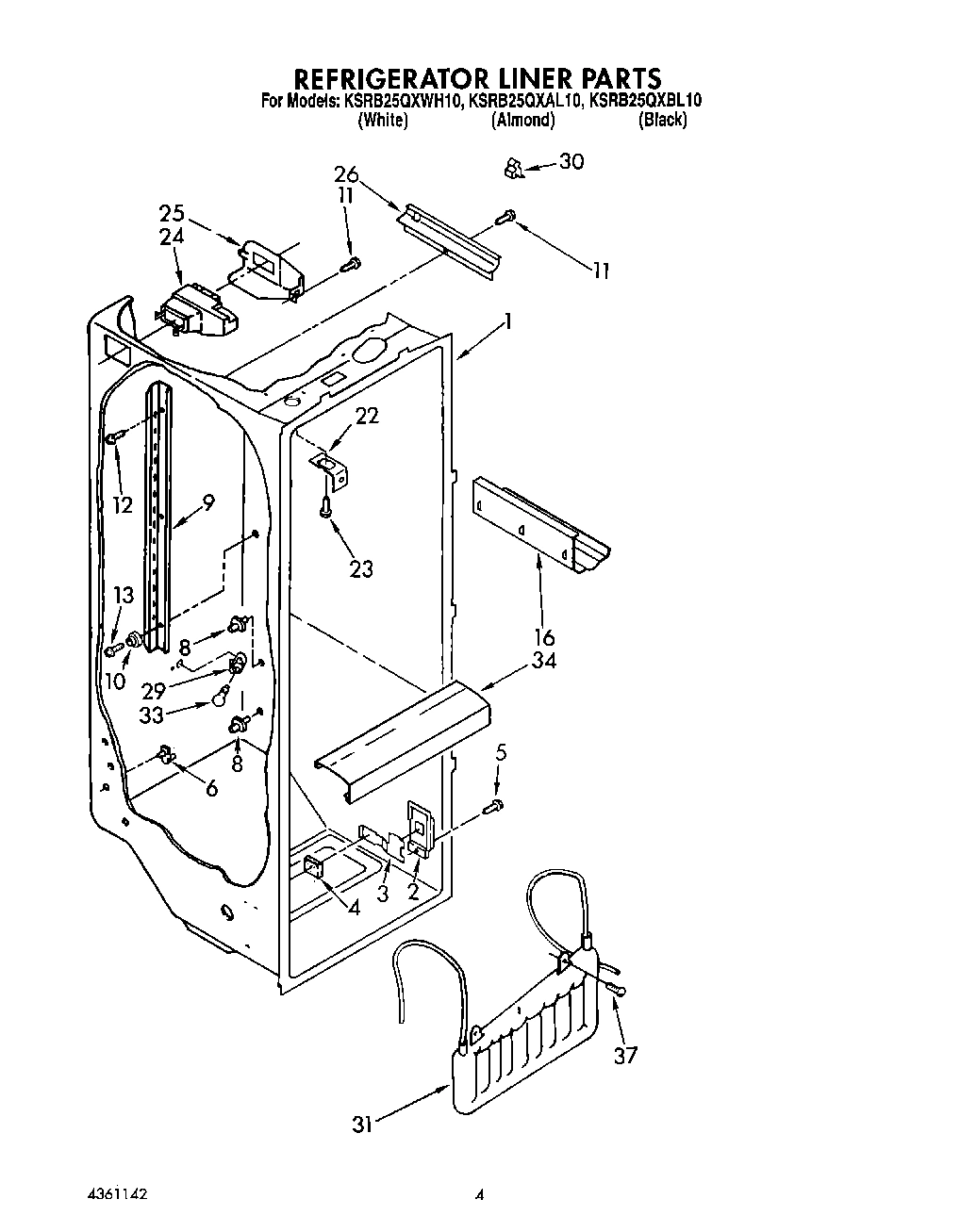 03 - REFRIGERATOR LINER