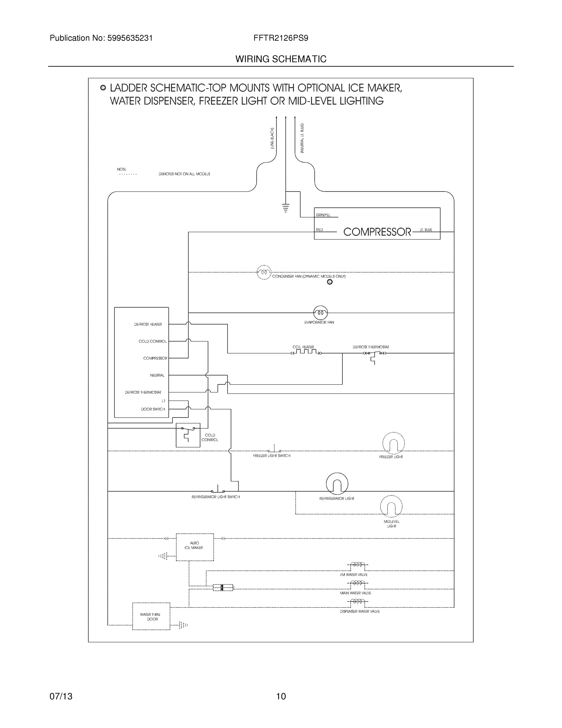 10 - WIRING SCHEMATIC