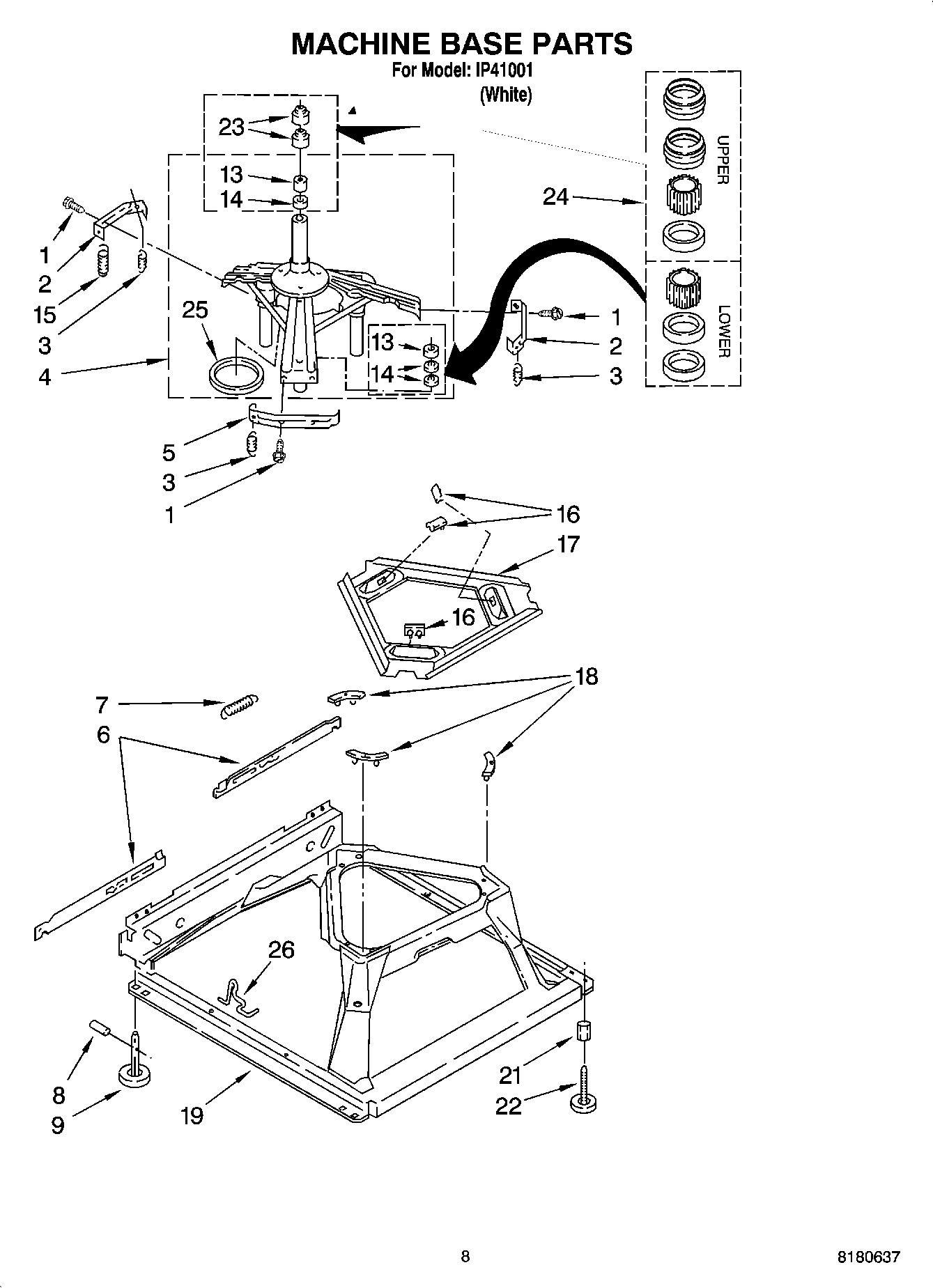 05 - MACHINE BASE PARTS