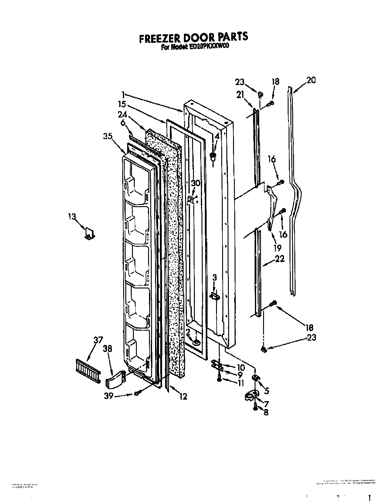 06 - FREEZER DOOR