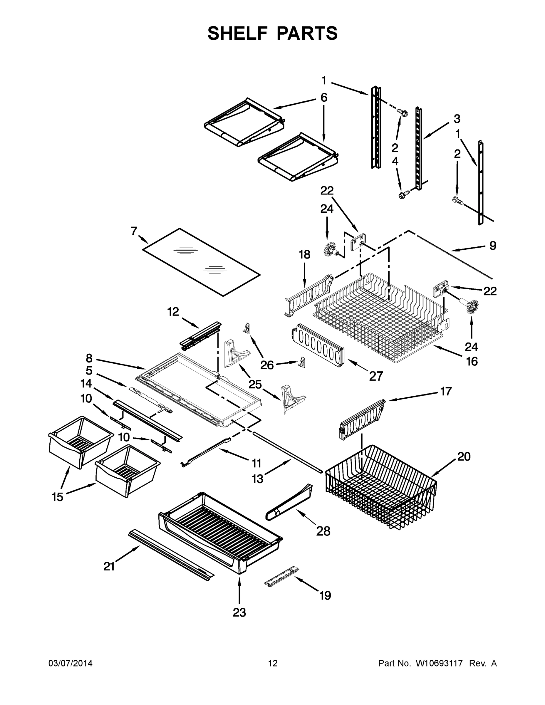 07 - SHELF PARTS