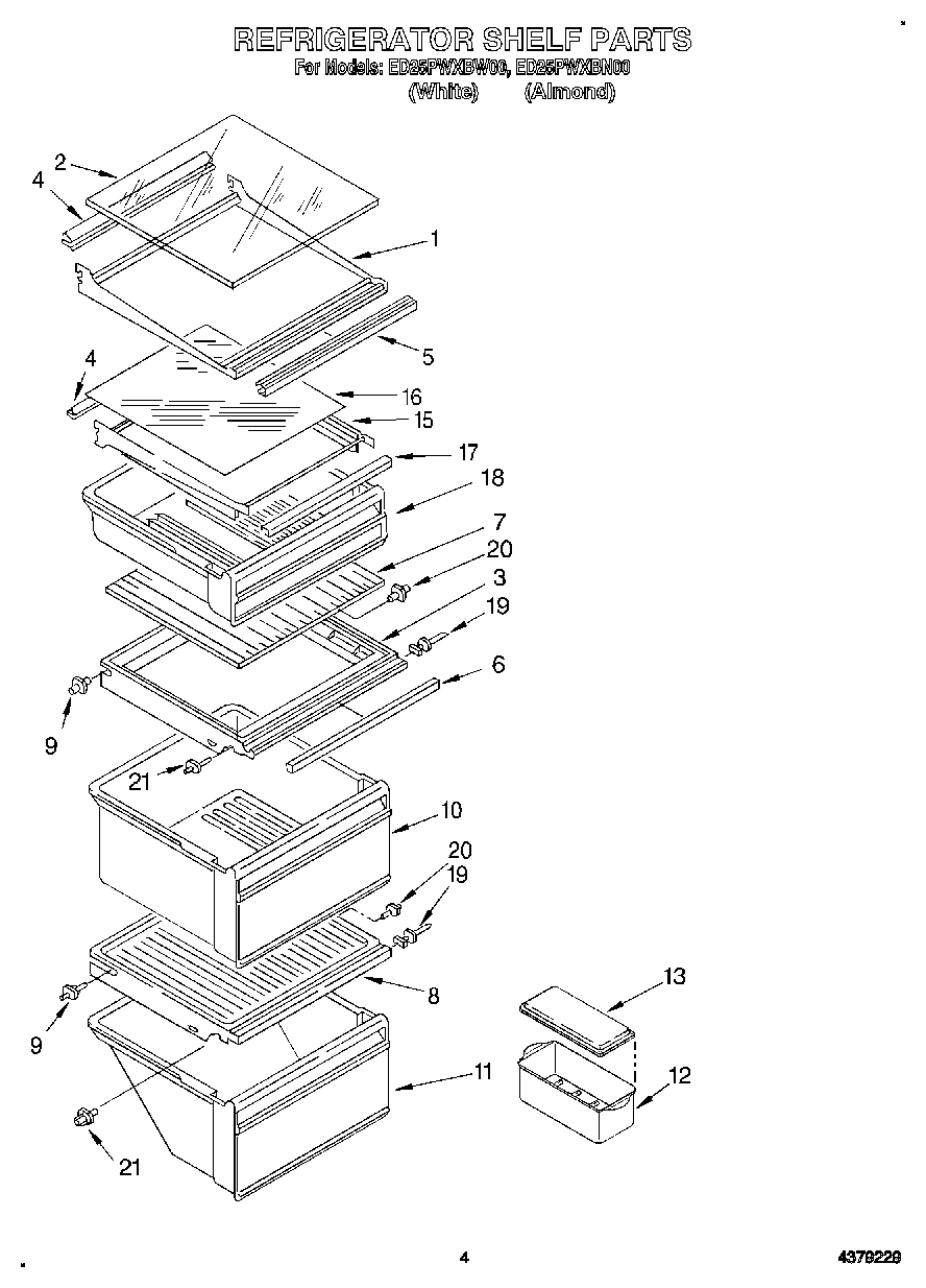 03 - REFRIGERATOR SHELF