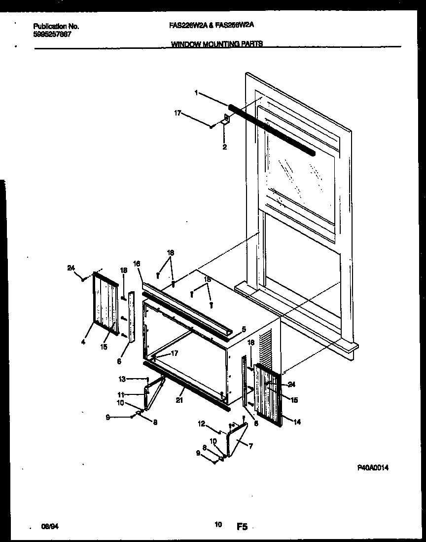 06 - WINDOW MOUNTING PARTS