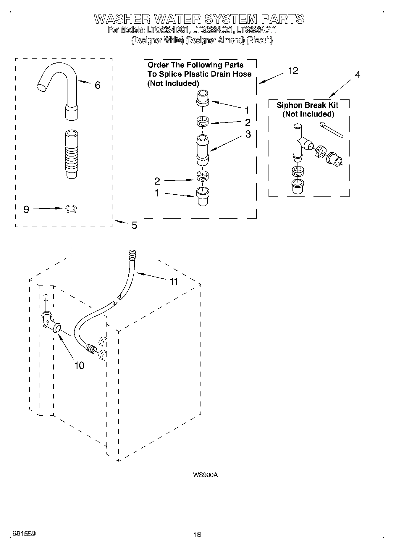 13 - WASHER WATER SYSTEM