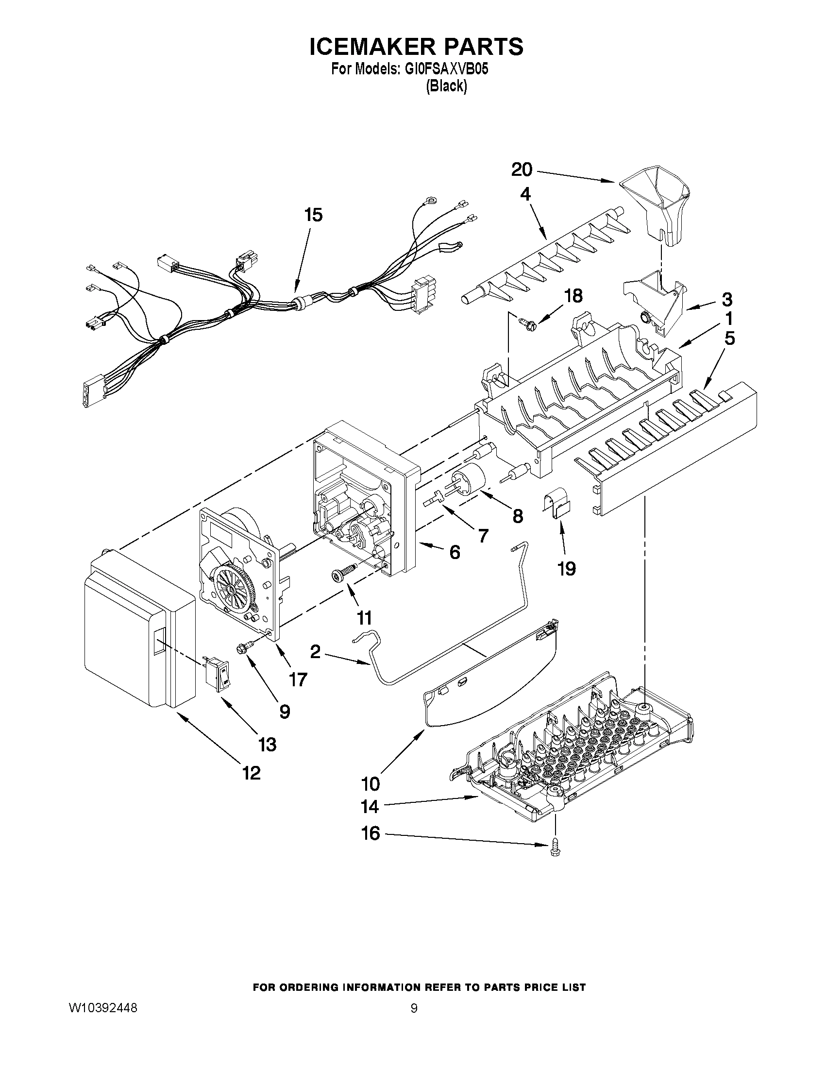 05 - ICEMAKER PARTS