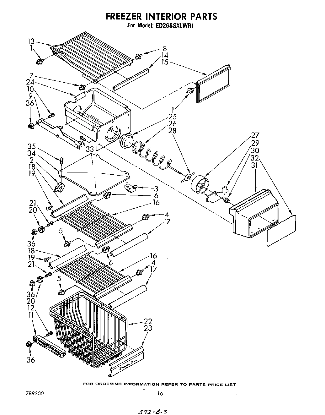 10 - FREEZER INTERIOR