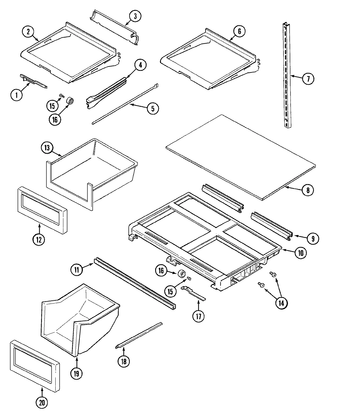 09 - SHELVES & ACCESSORIES