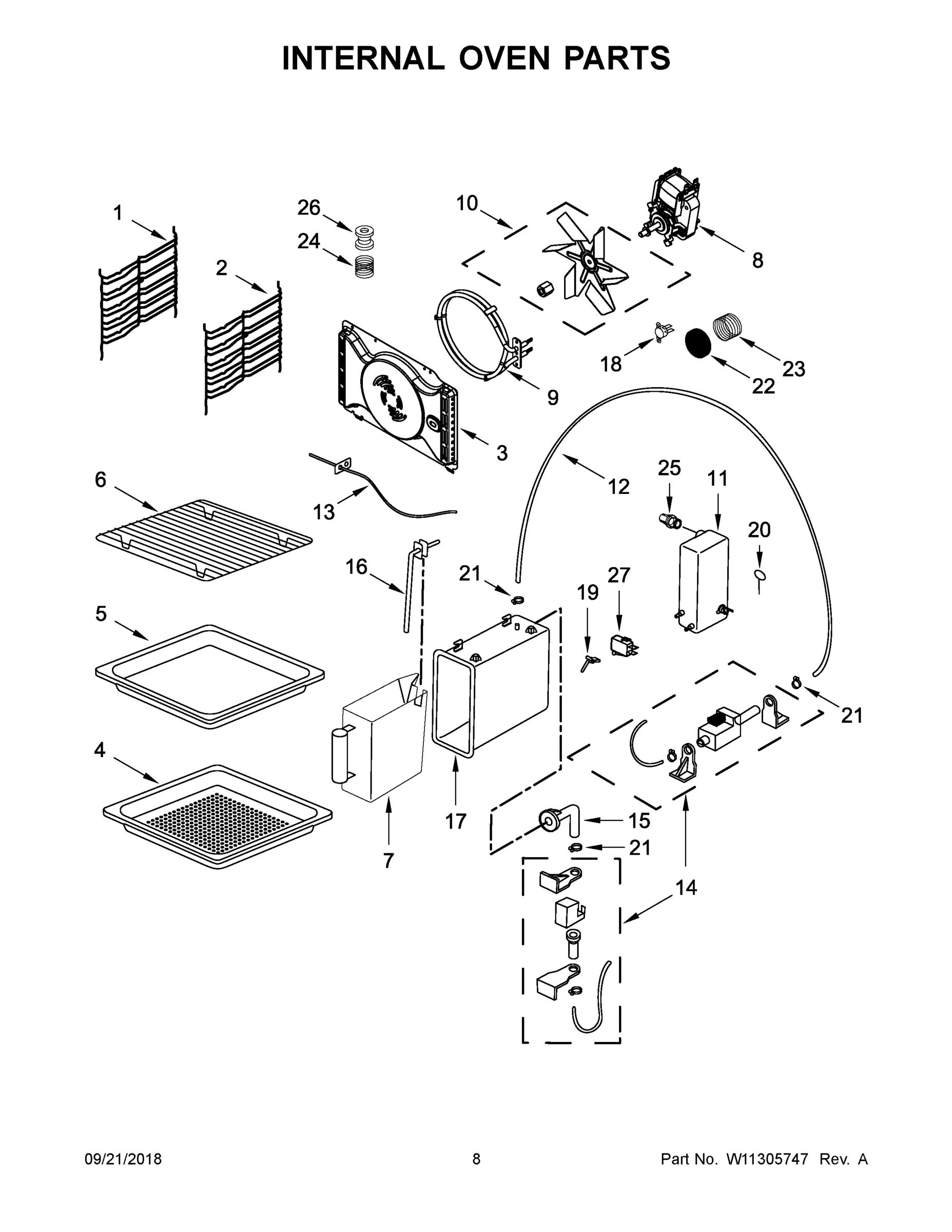 05 - INTERNAL OVEN PARTS