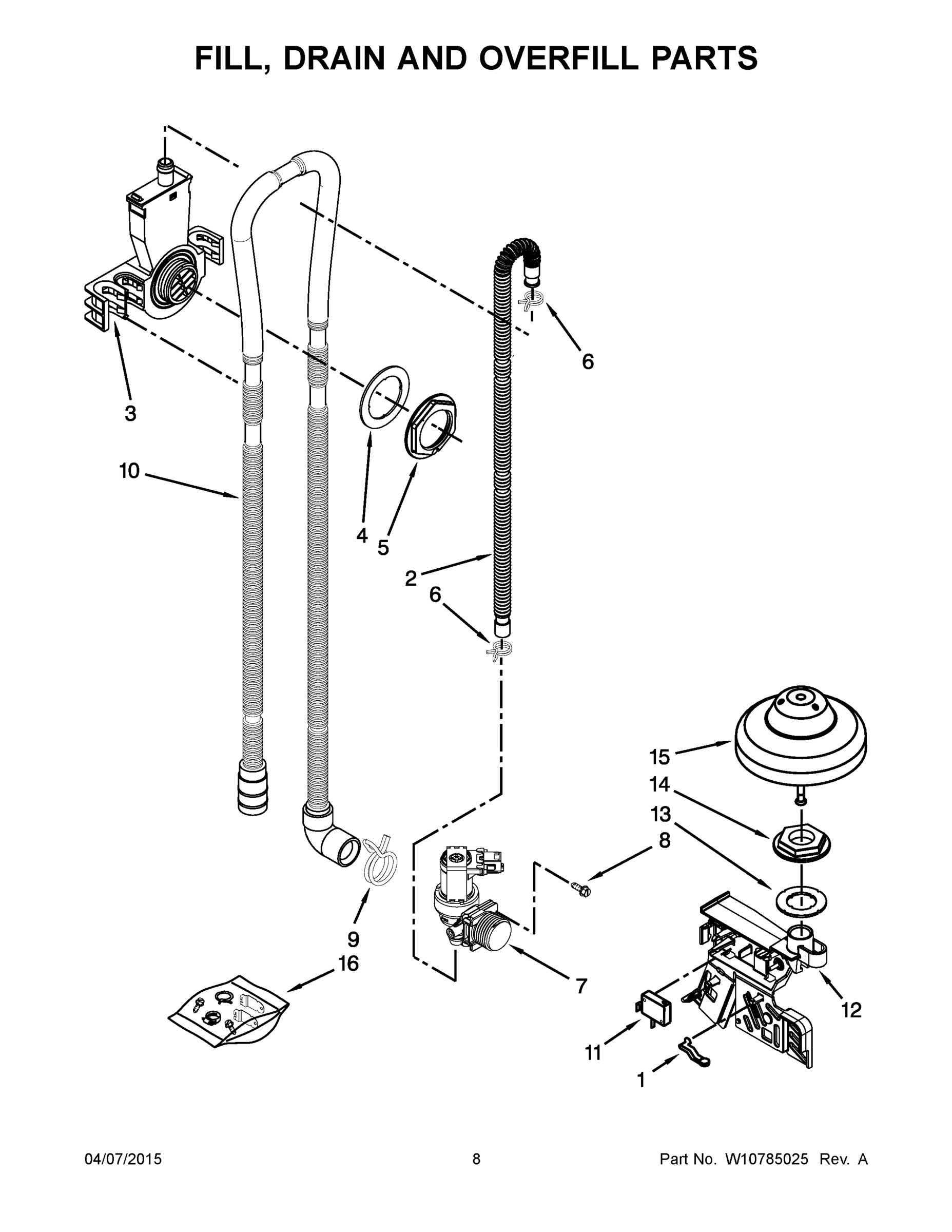 05 - FILL, DRAIN AND OVERFILL PARTS