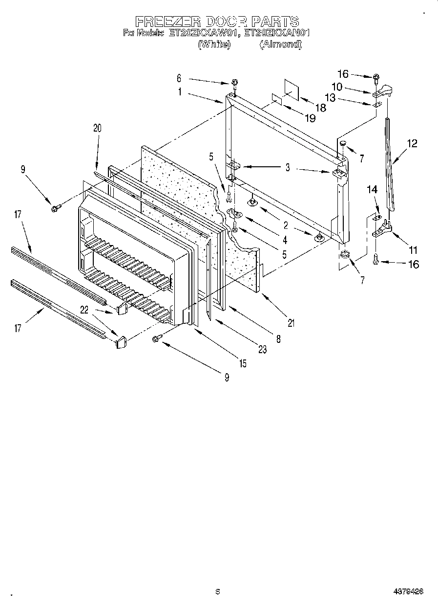 05 - FREEZER DOOR