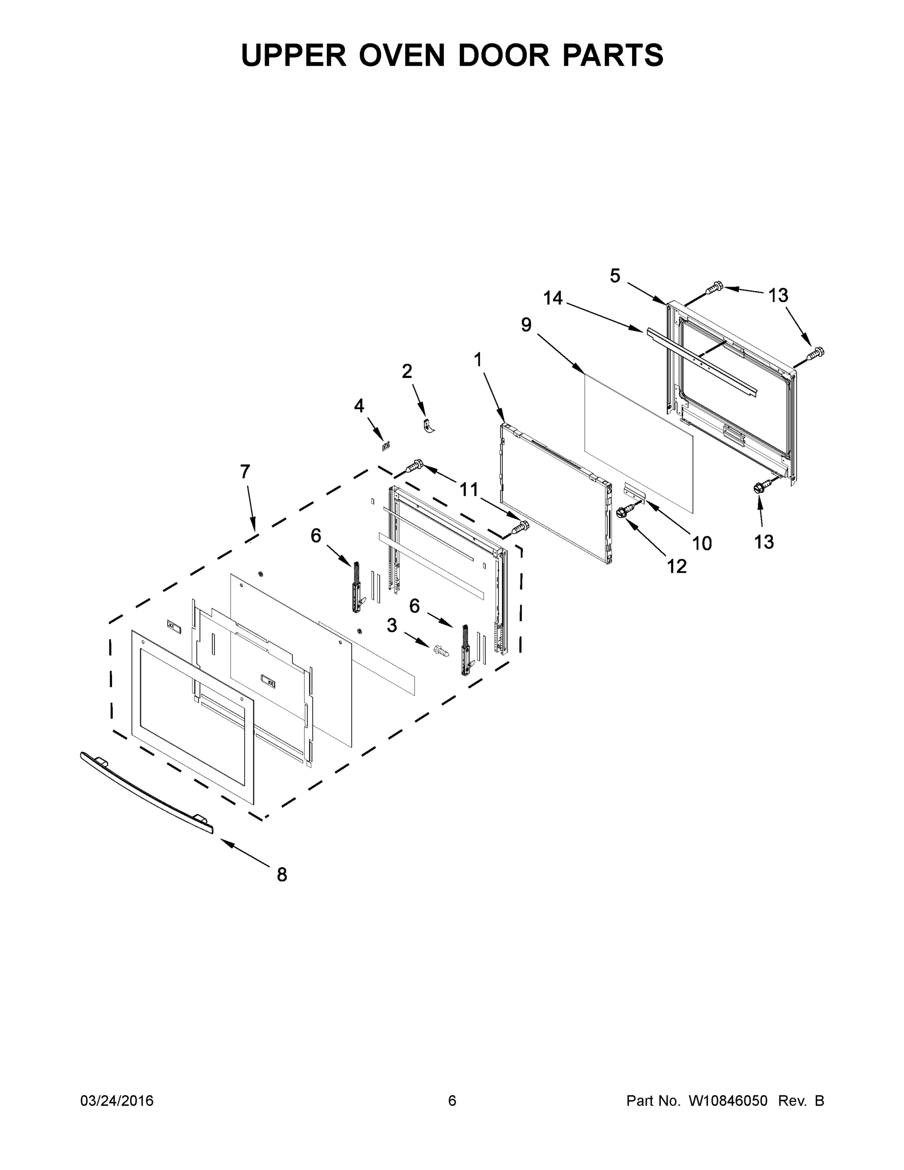 04 - UPPER OVEN DOOR PARTS