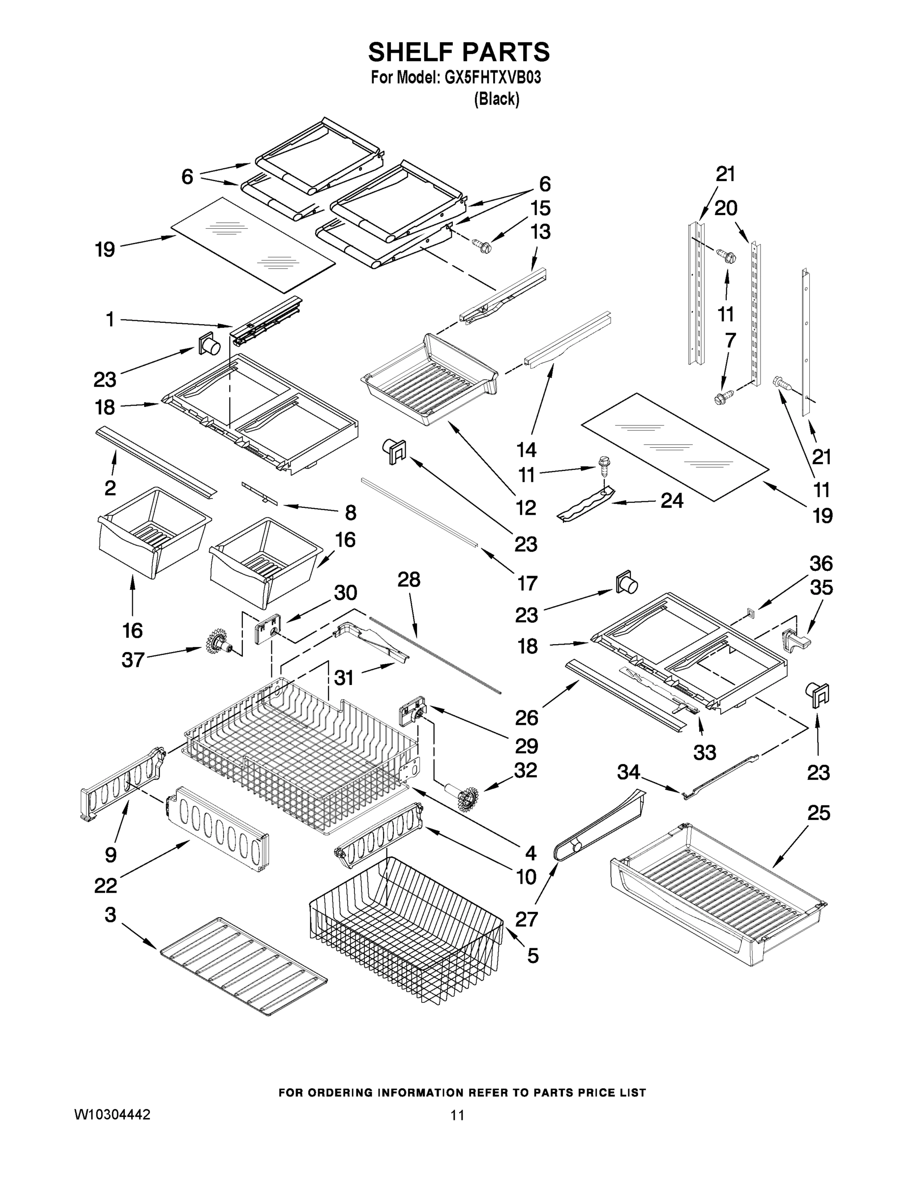 07 - SHELF PARTS