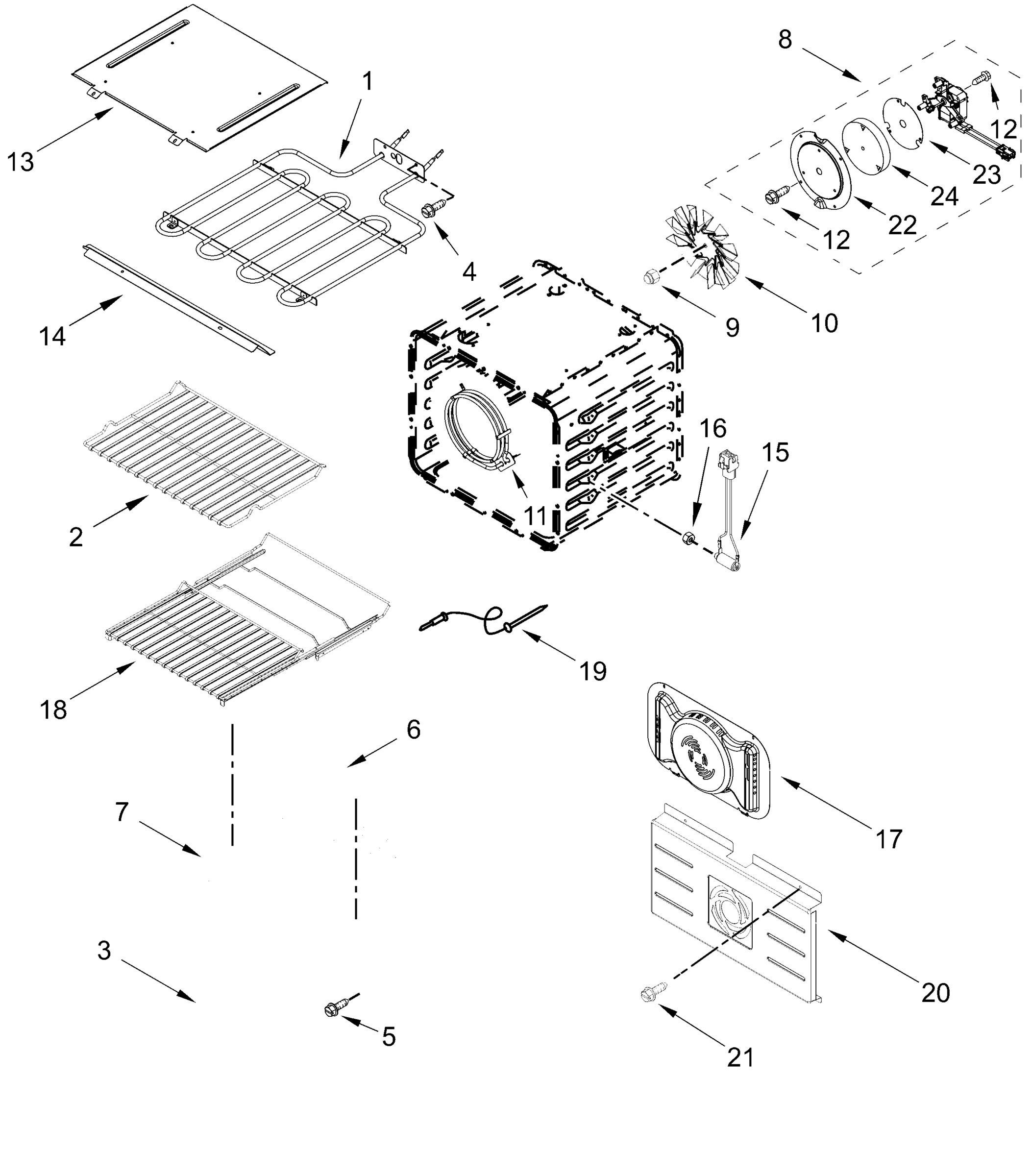 INTERNAL OVEN PARTS