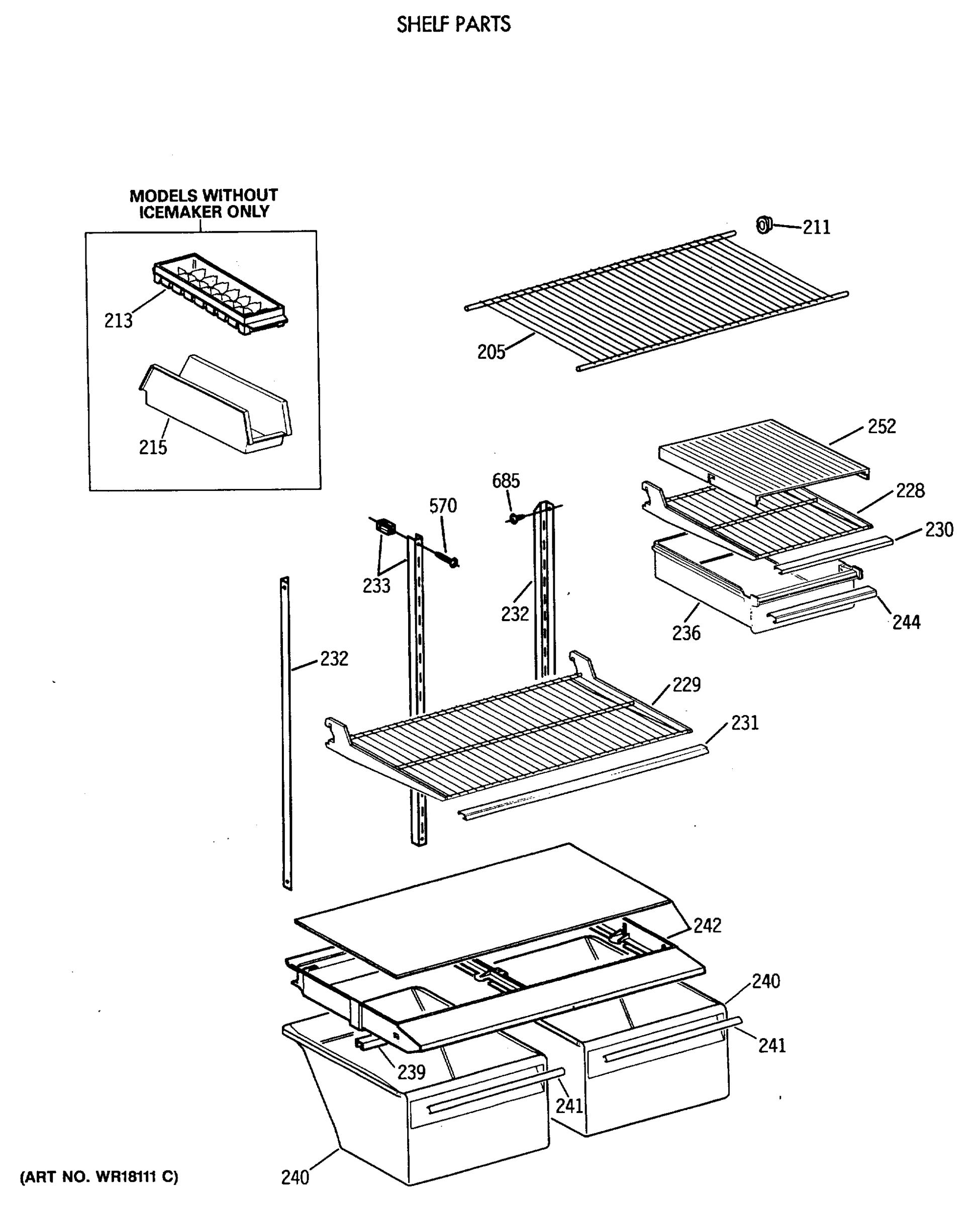 SHELF PARTS