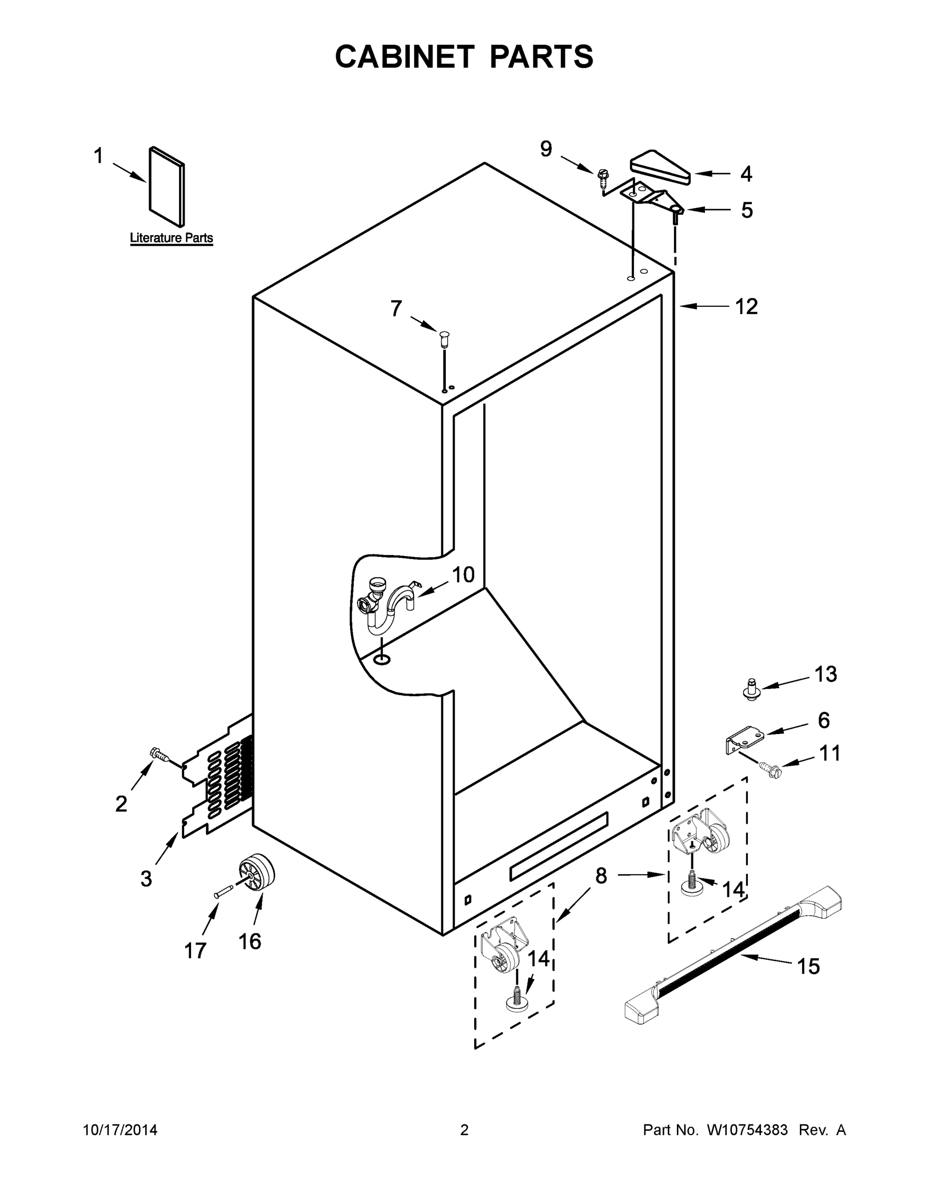 02 - CABINET PARTS