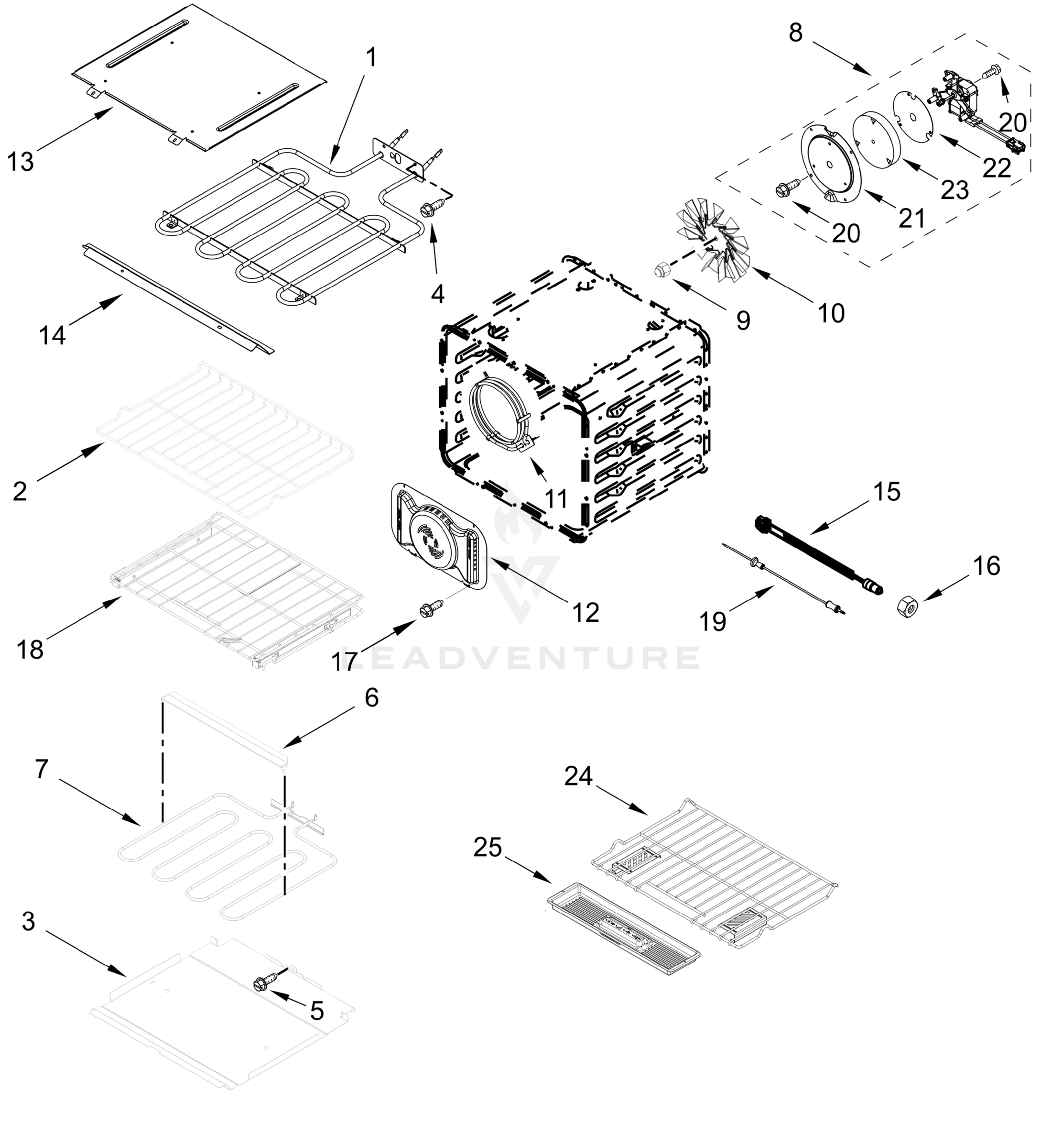 INTERNAL OVEN PARTS