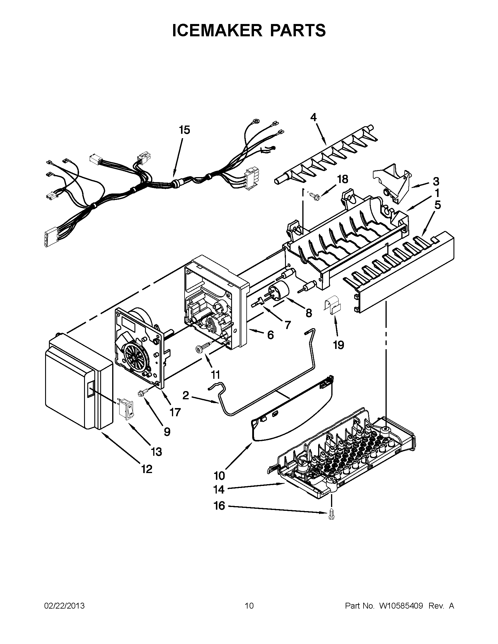 05 - ICEMAKER PARTS