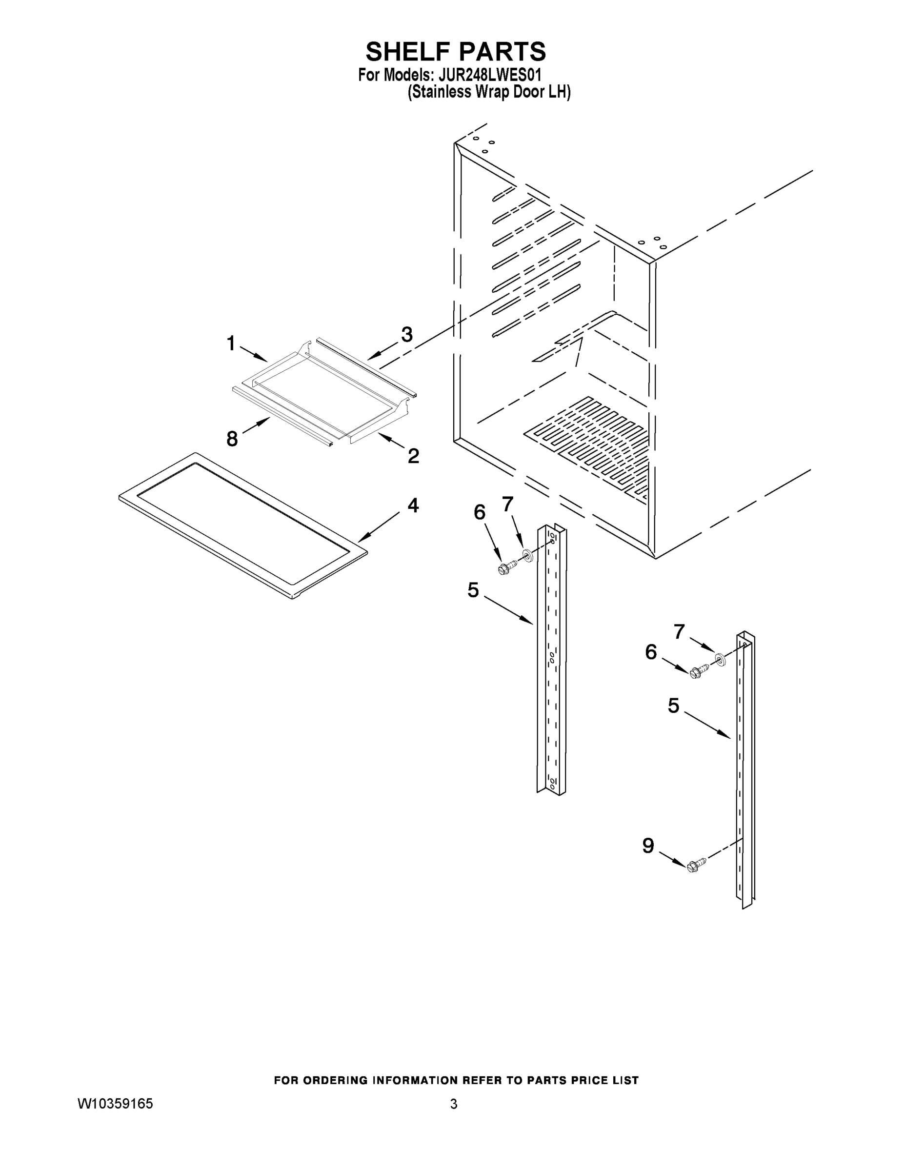 02 - SHELF PARTS
