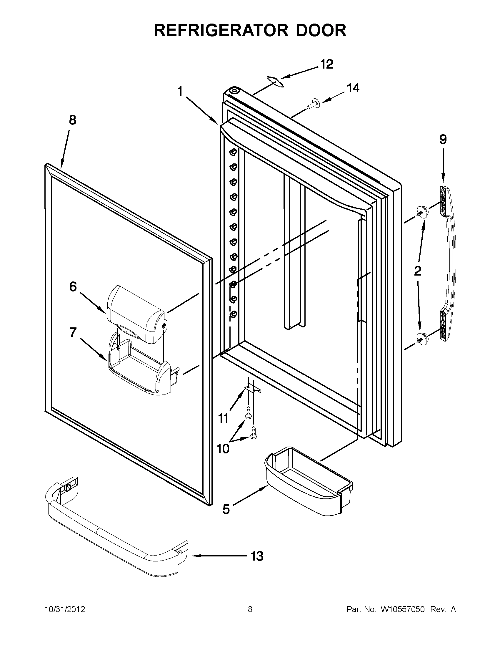 04 - REFRIGERATOR DOOR