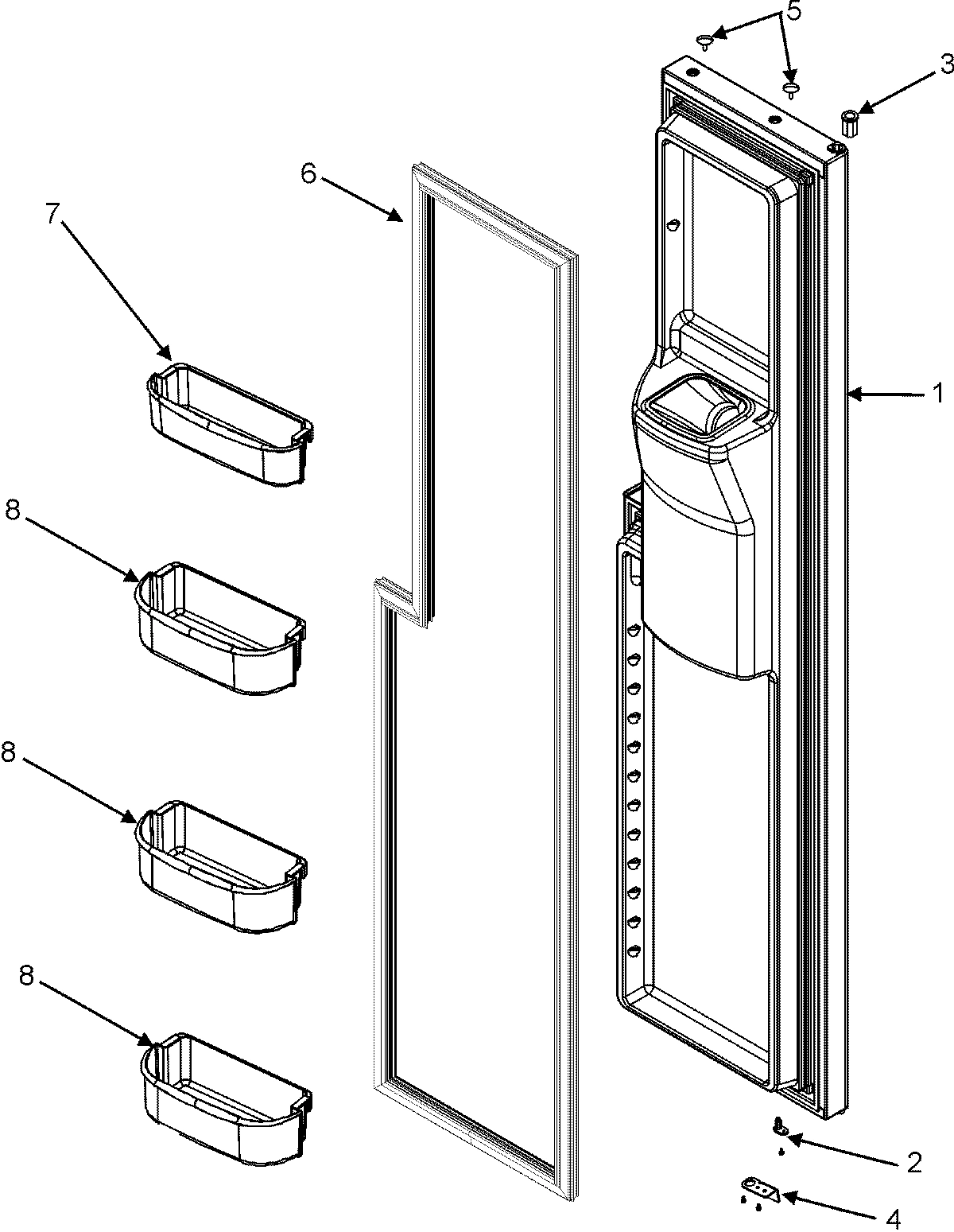 09 - FREEZER DOOR