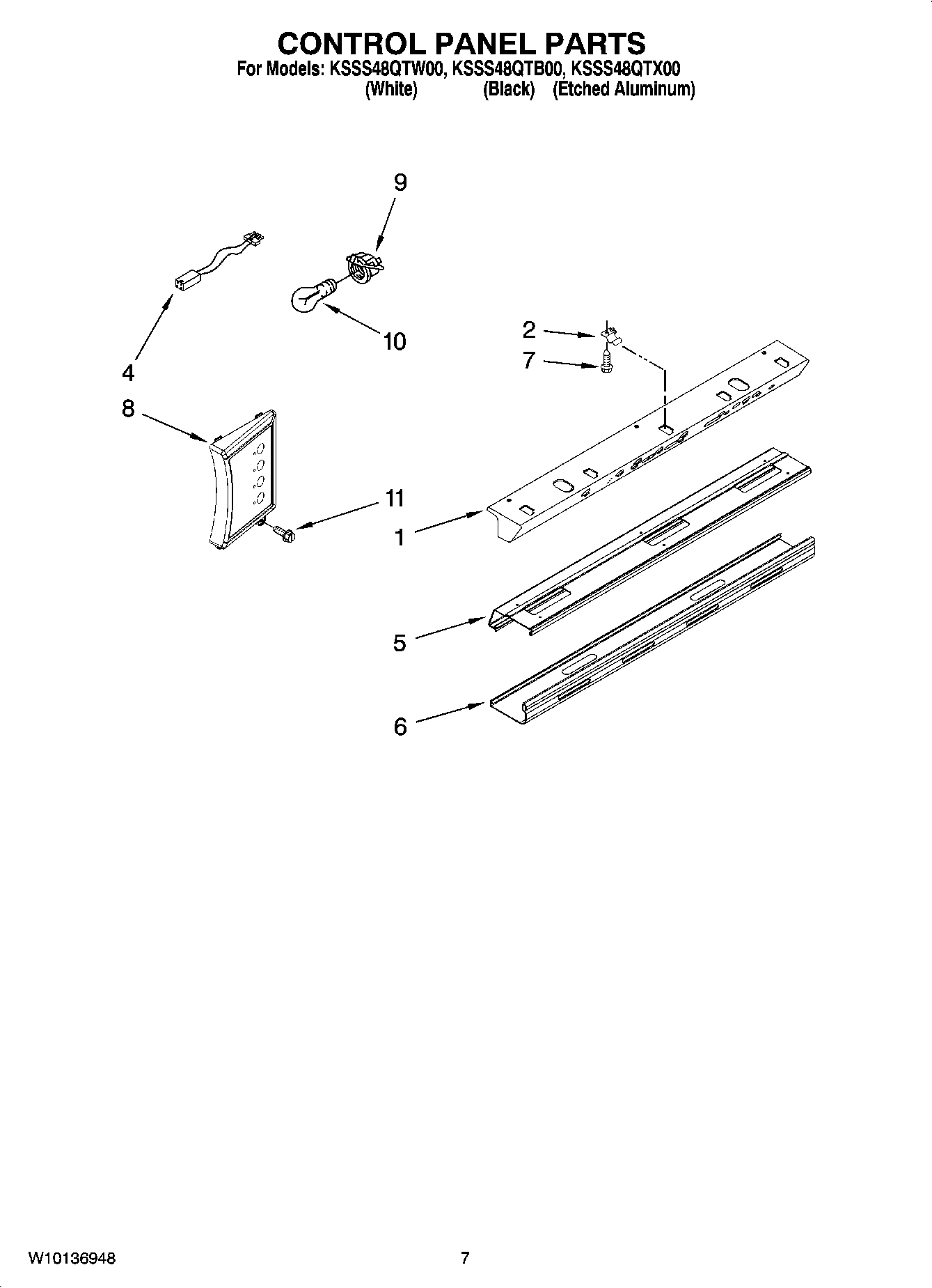 05 - CONTROL PANEL PARTS