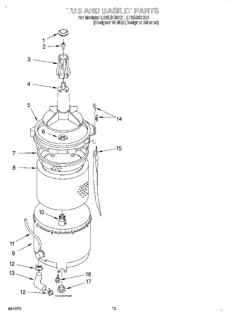 10 - TUB AND BASKET