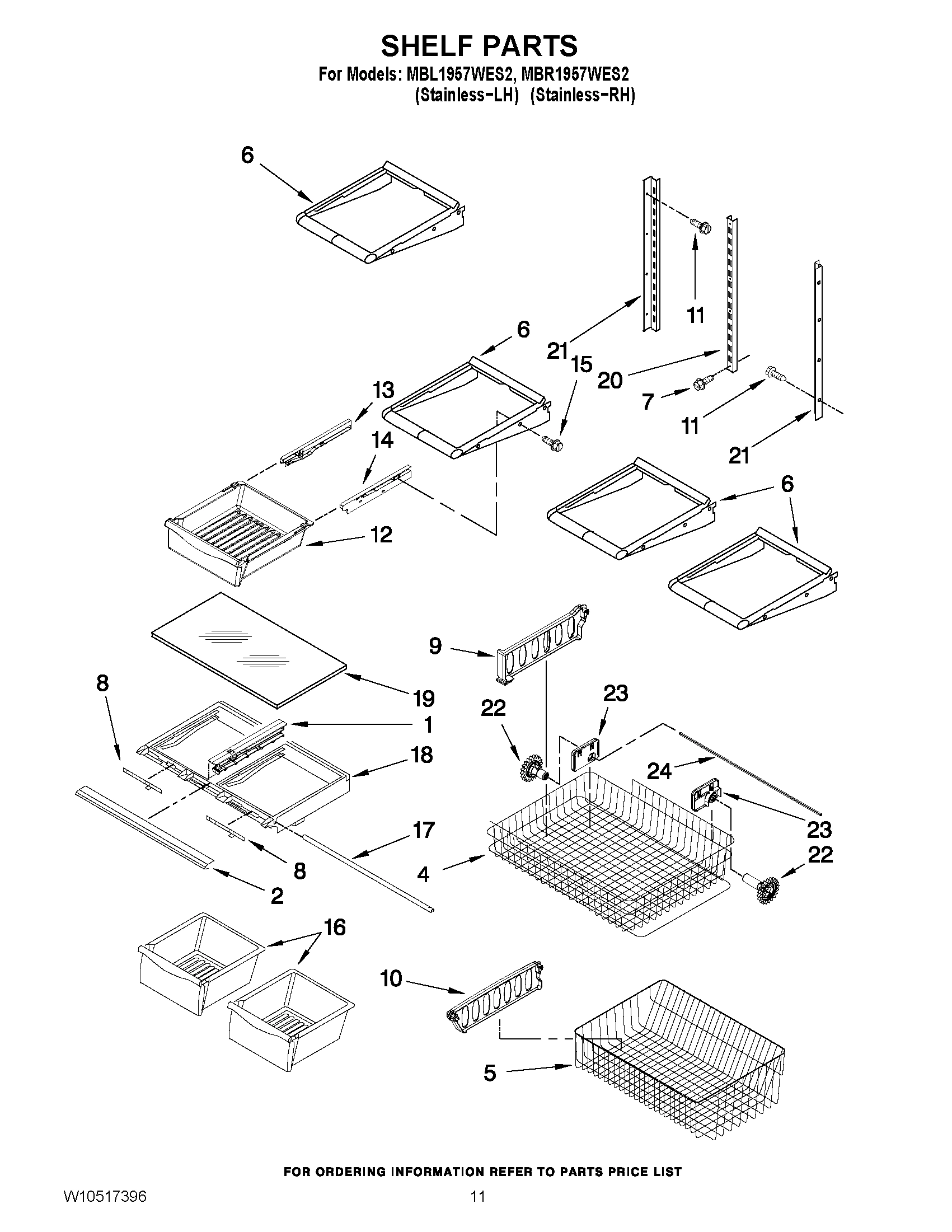 07 - SHELF PARTS