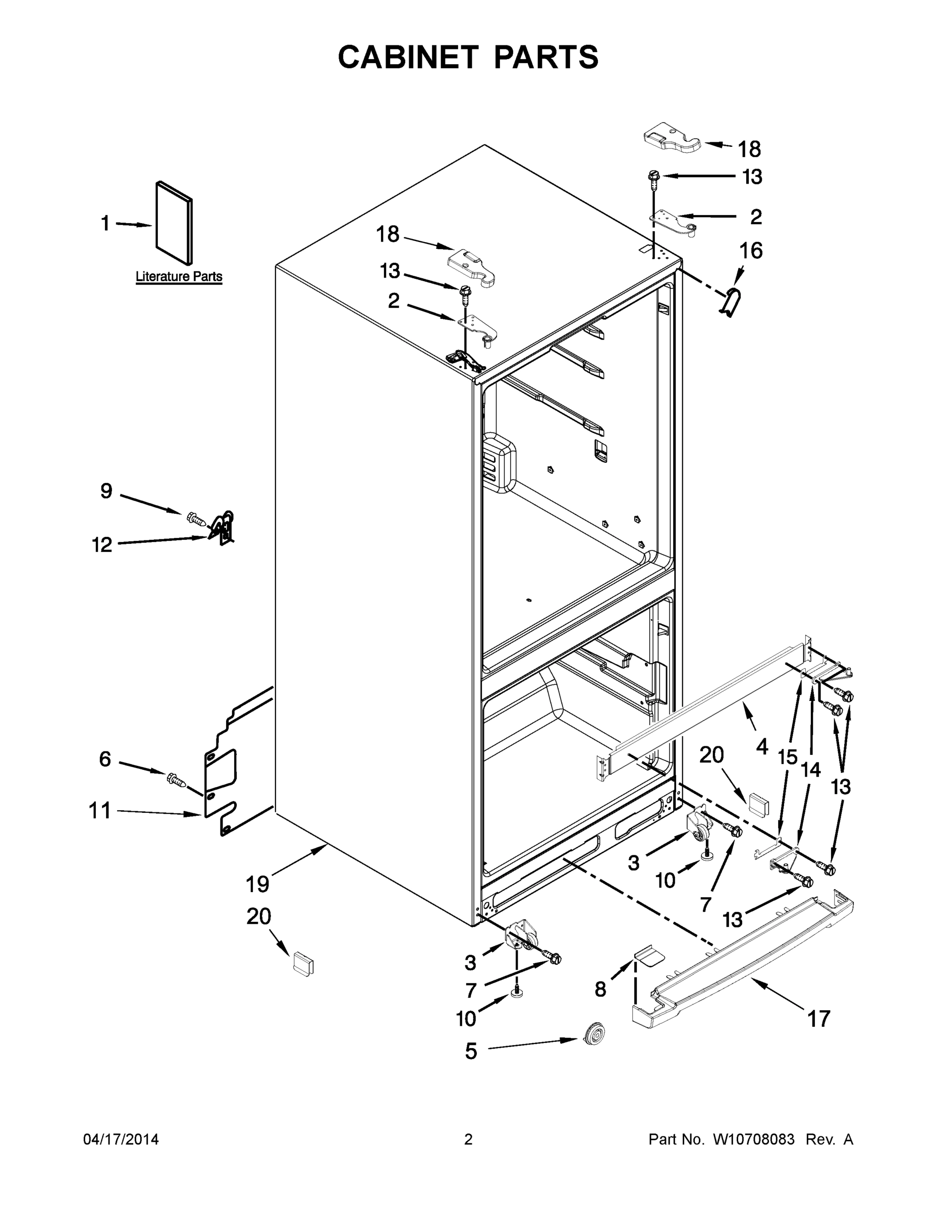 02 - CABINET PARTS