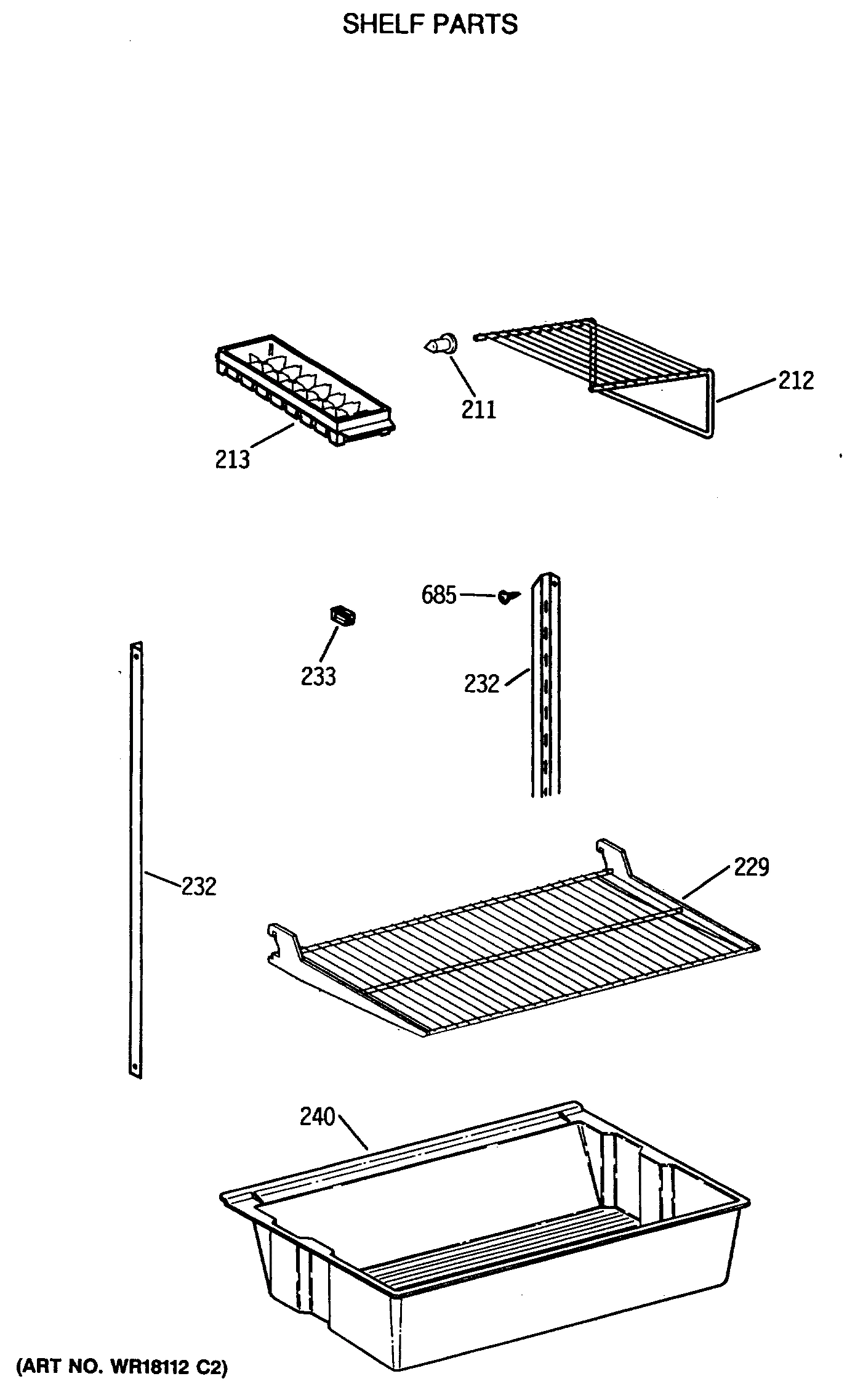 SHELF PARTS
