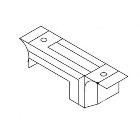 W10562833 Whirlpool Refrigerator Pivot Block