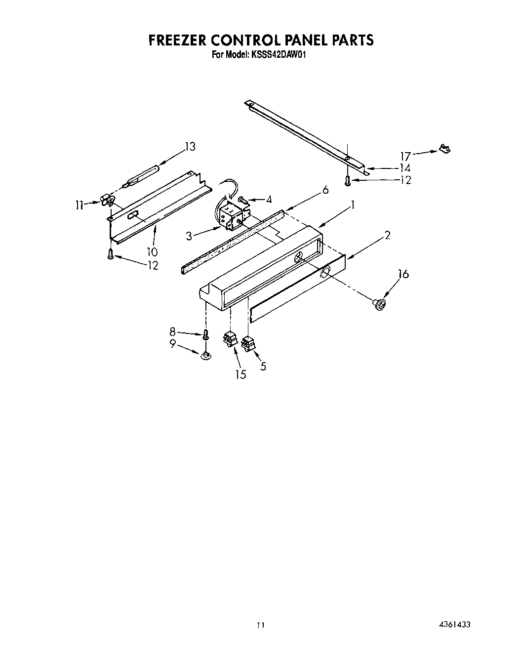 08 - FREEZER CONTROL PANEL