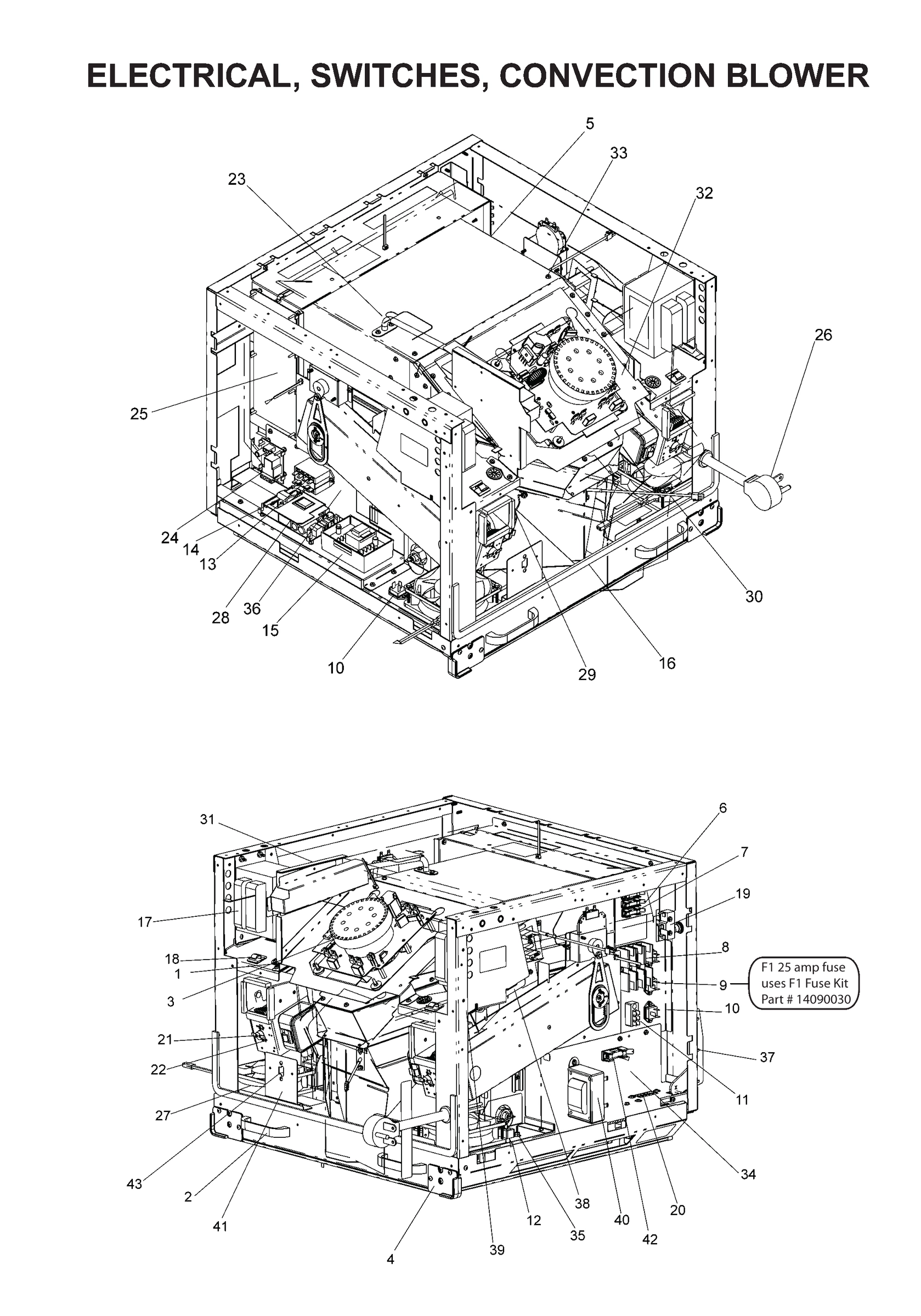 Electrical, Switches, Convection Blower