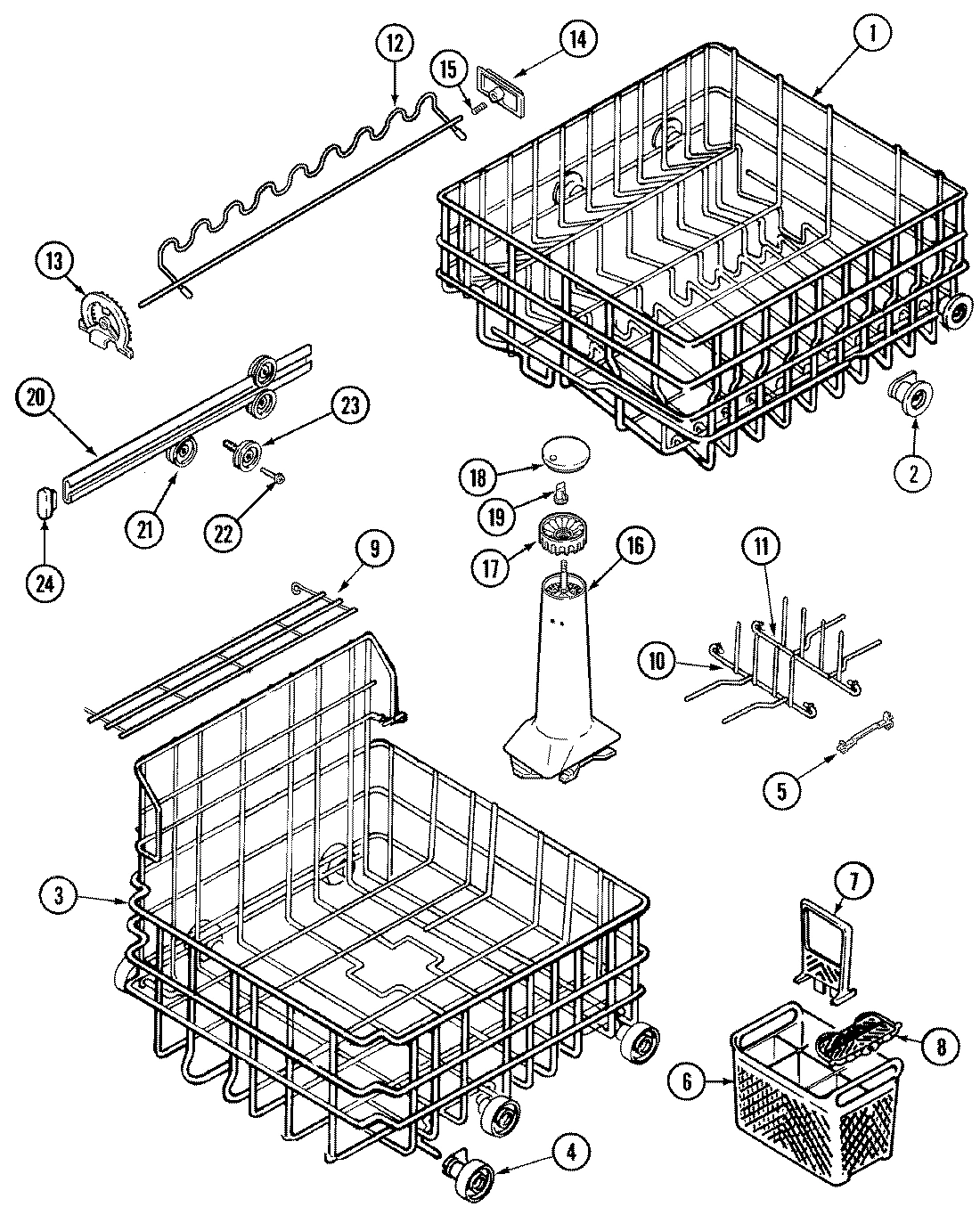 06 - TRACK & RACK ASSEMBLY