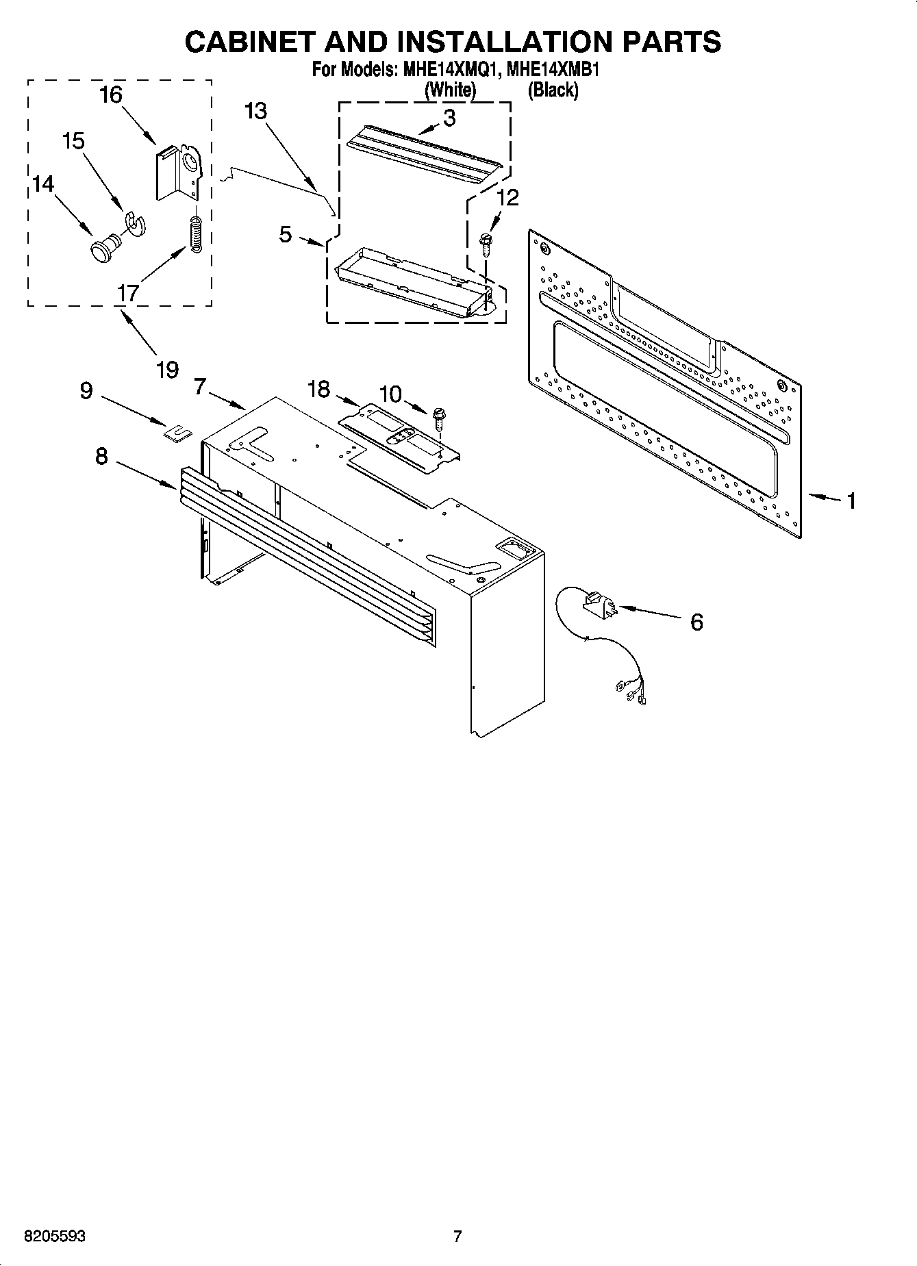 06 - CABINET AND INSTALLATION PARTS