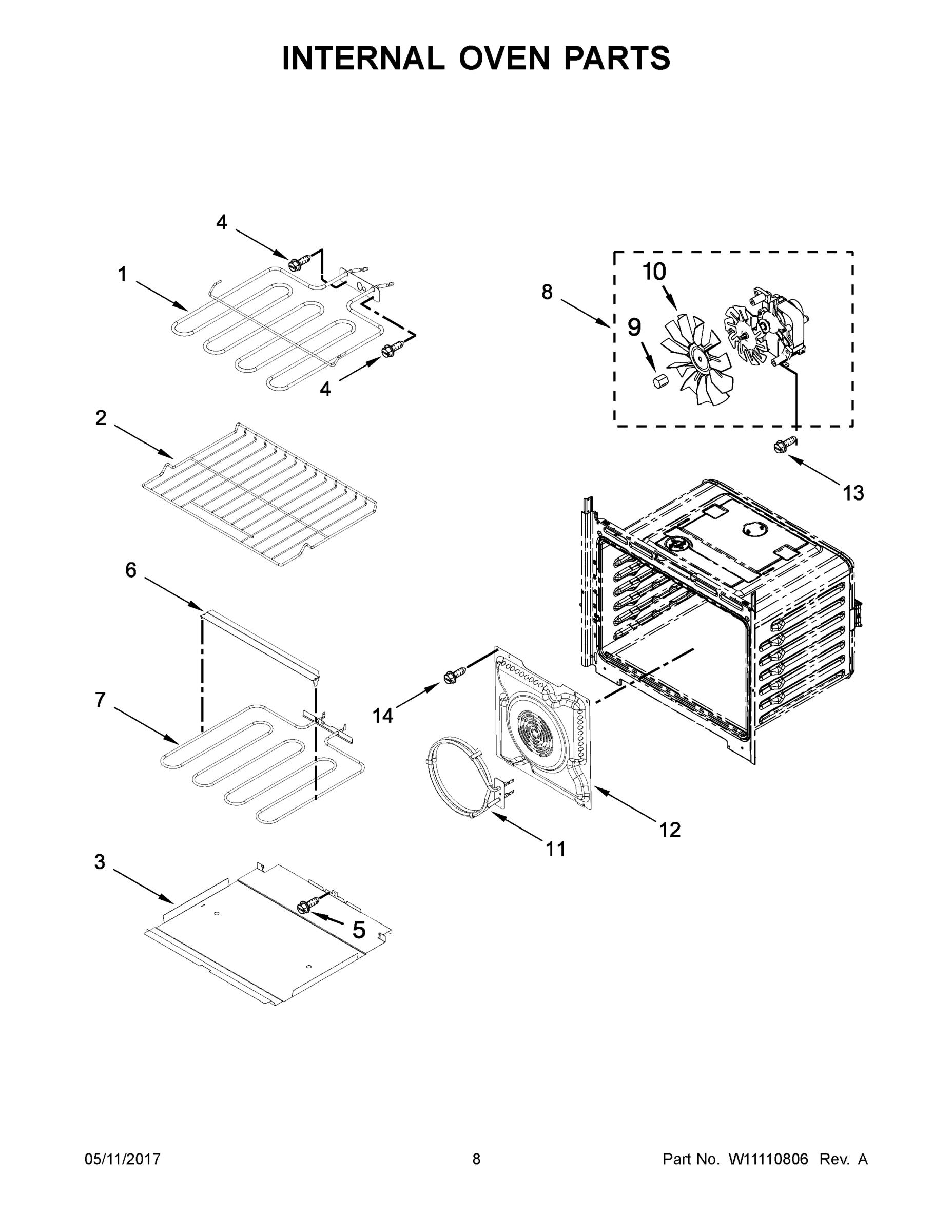 05 - INTERNAL OVEN PARTS