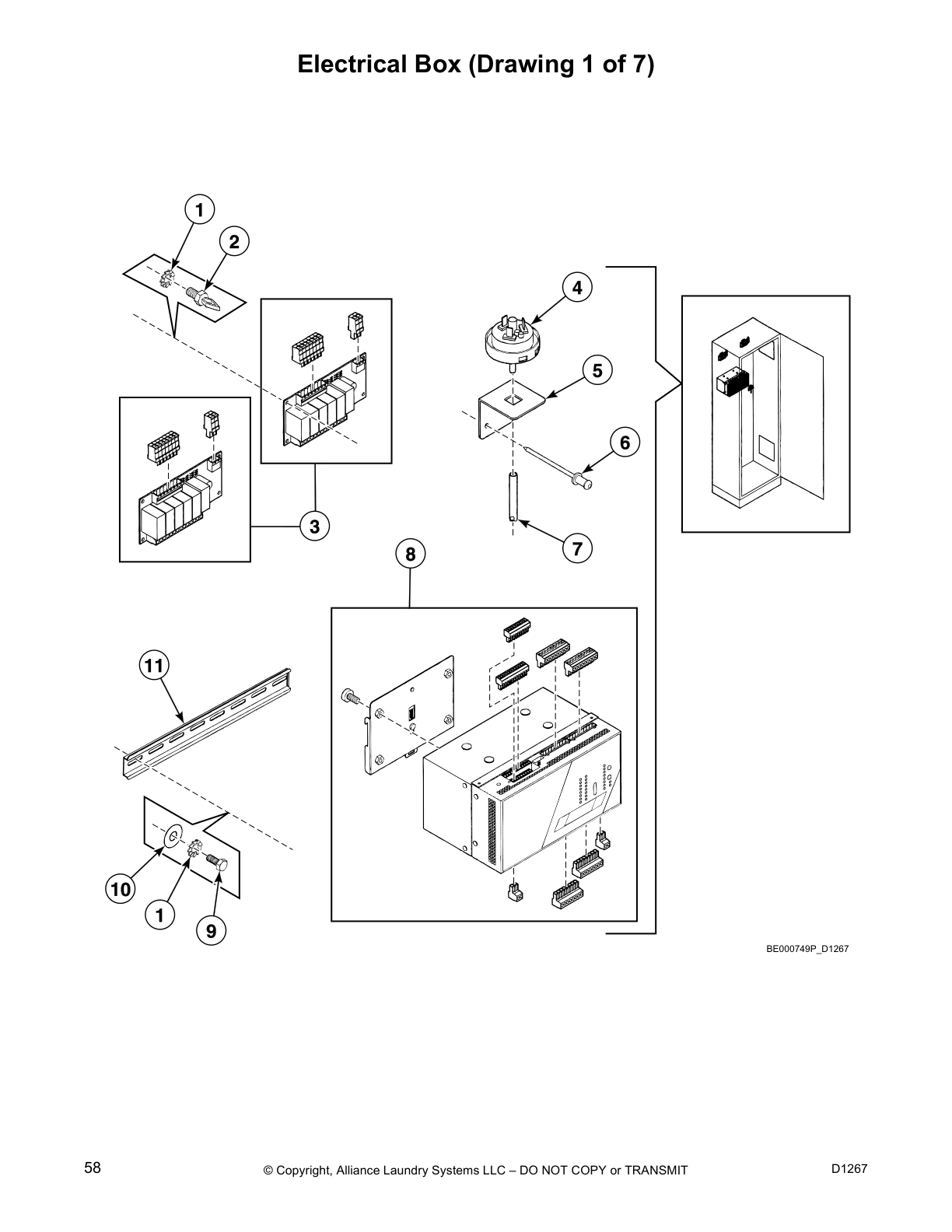 Electrical Box (Drawing 1 of 7)