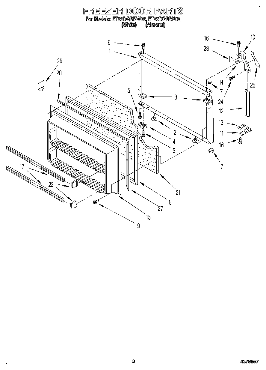 04 - FREEZER DOOR