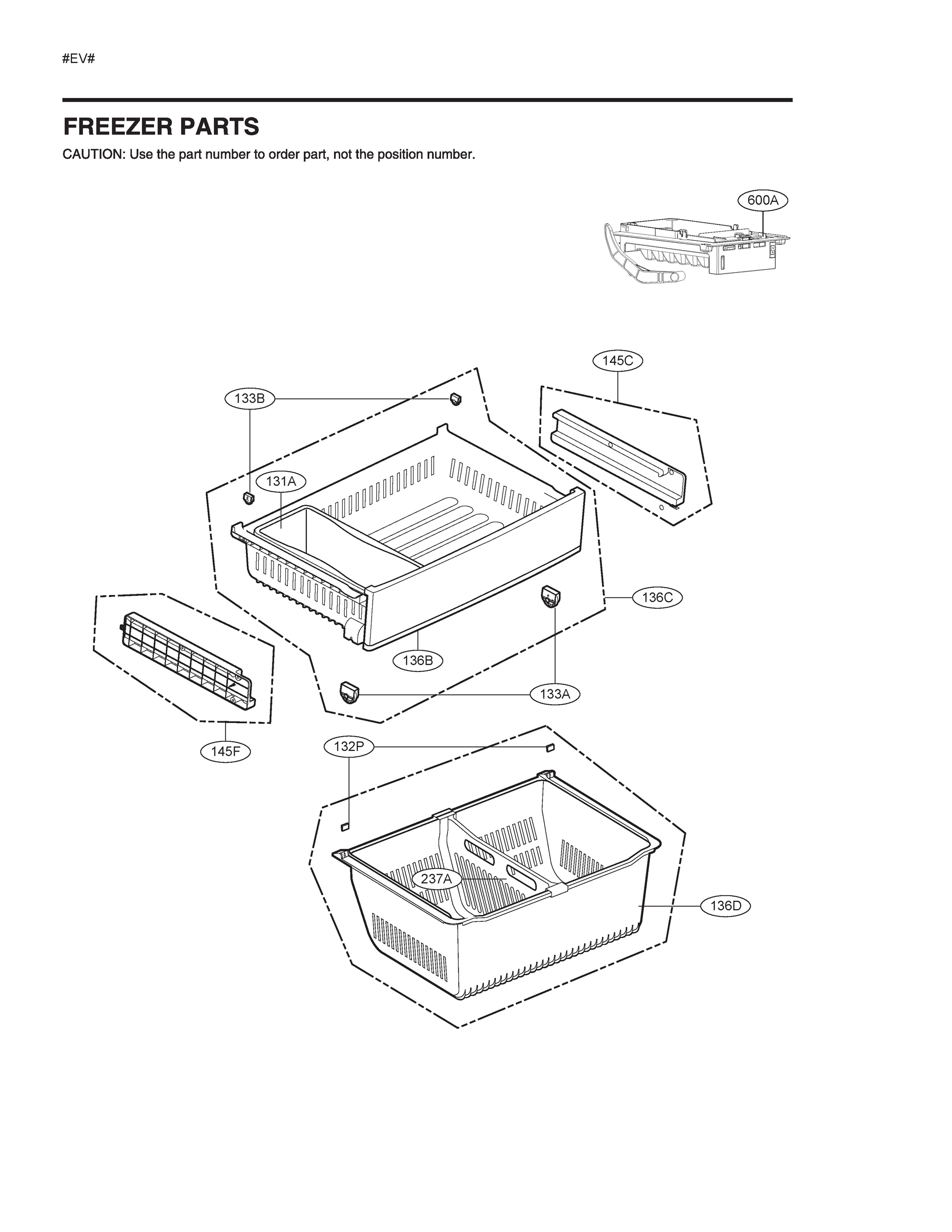 FREEZER PARTS