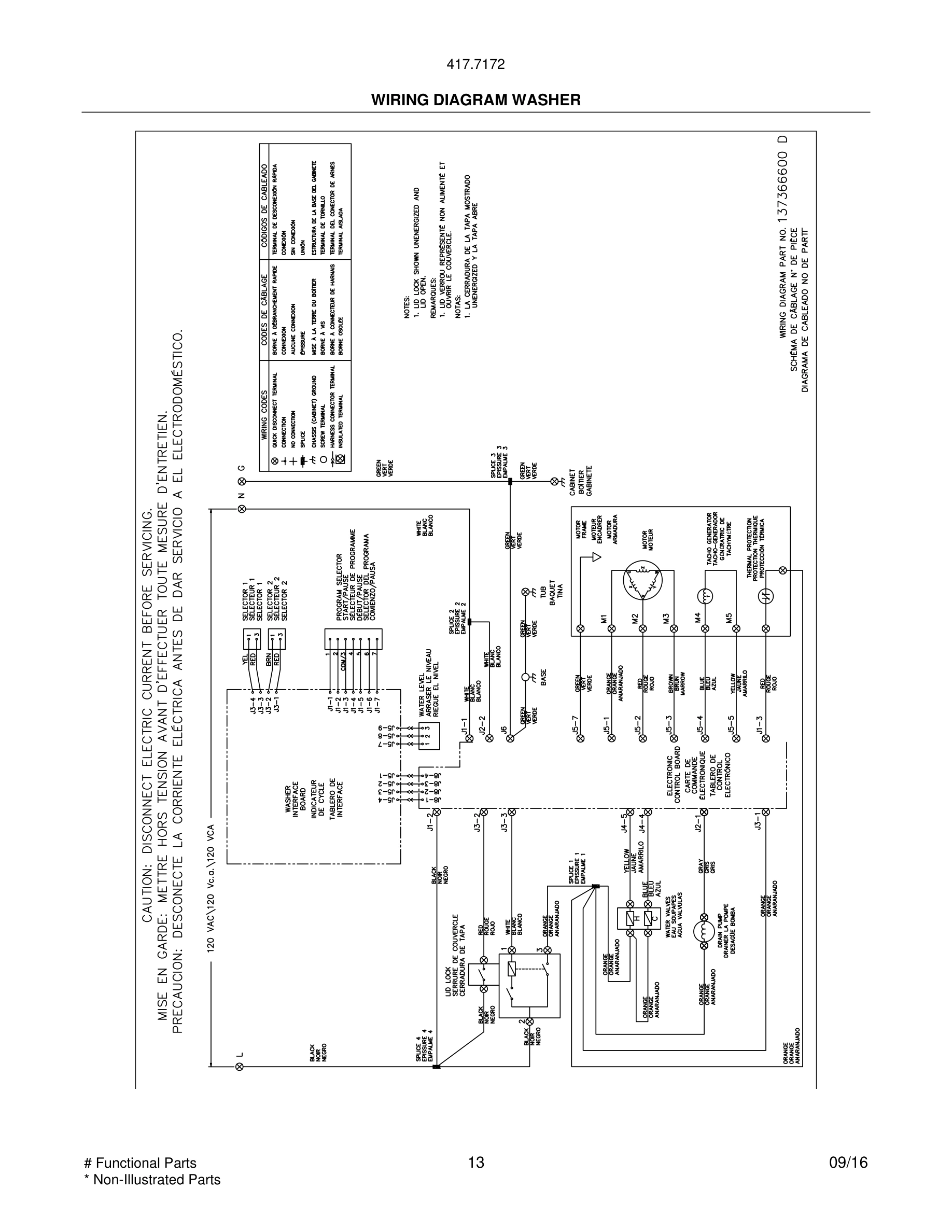 13 - WIRING DIAGRAM