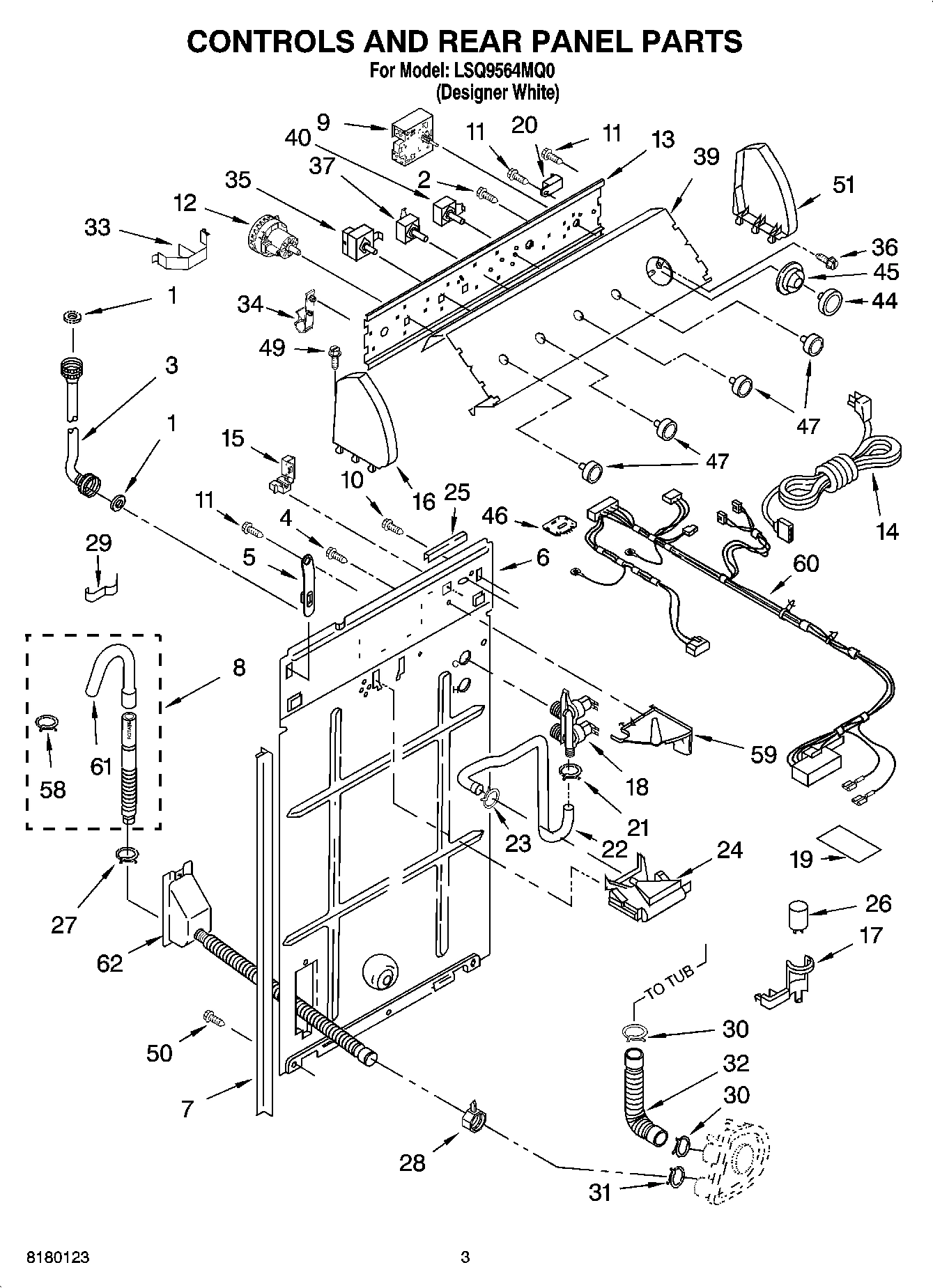 02 - CONTROLS AND REAR PANEL PARTS