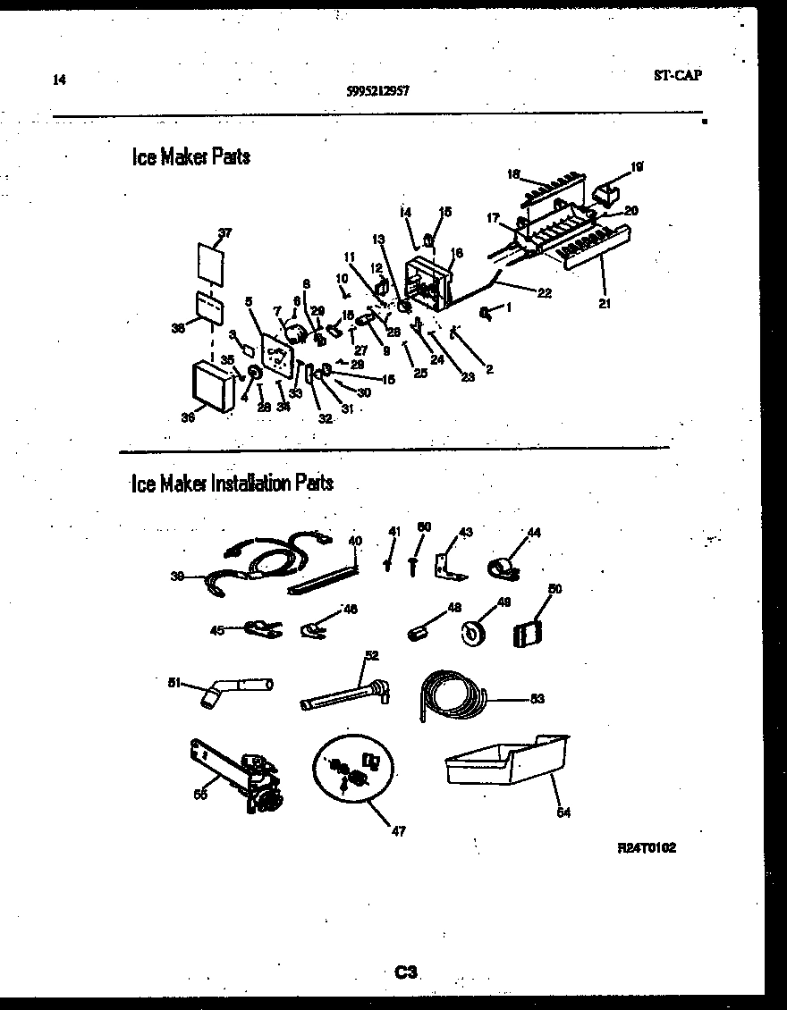 08 - ICE MAKER AND INSTALLATION PARTS